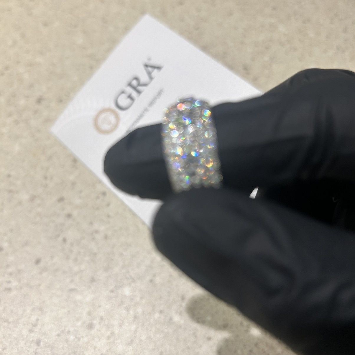 Jewelry Men’s moissanite ring Size ONE SIZE - 9 Thumbnail