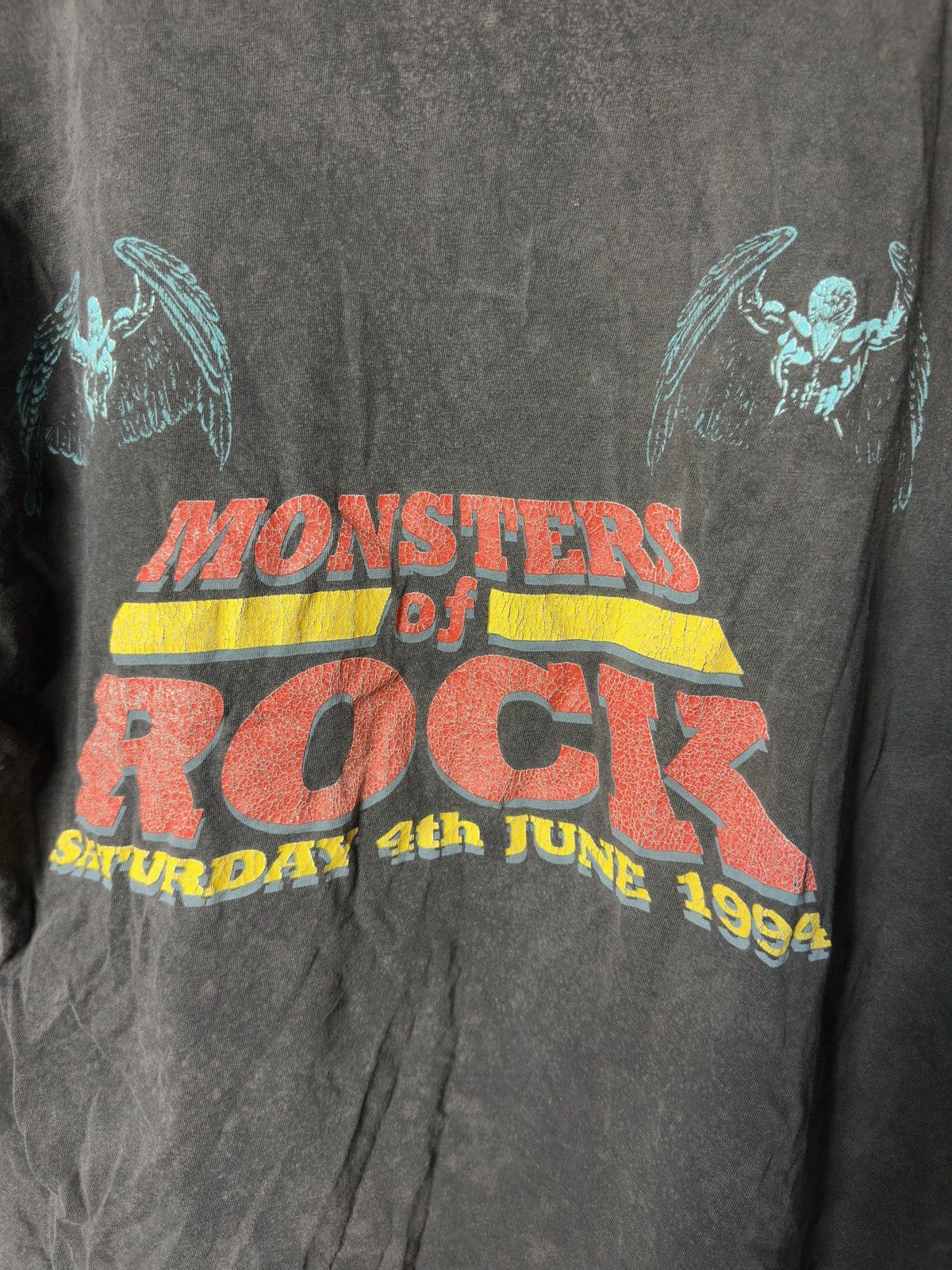 Band Tees × Vintage Vintage Monster of Rock Aerosmith 1994 T-shirt Size US L / EU 52-54 / 3 - 8 Thumbnail
