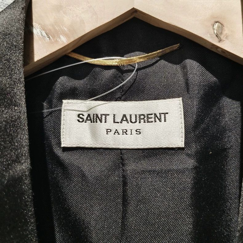 Saint Laurent Paris Saint Laurent Sequin Blazer Jacket Women's- Size XS / US 0-2 / IT 36-38 - 3 Thumbnail