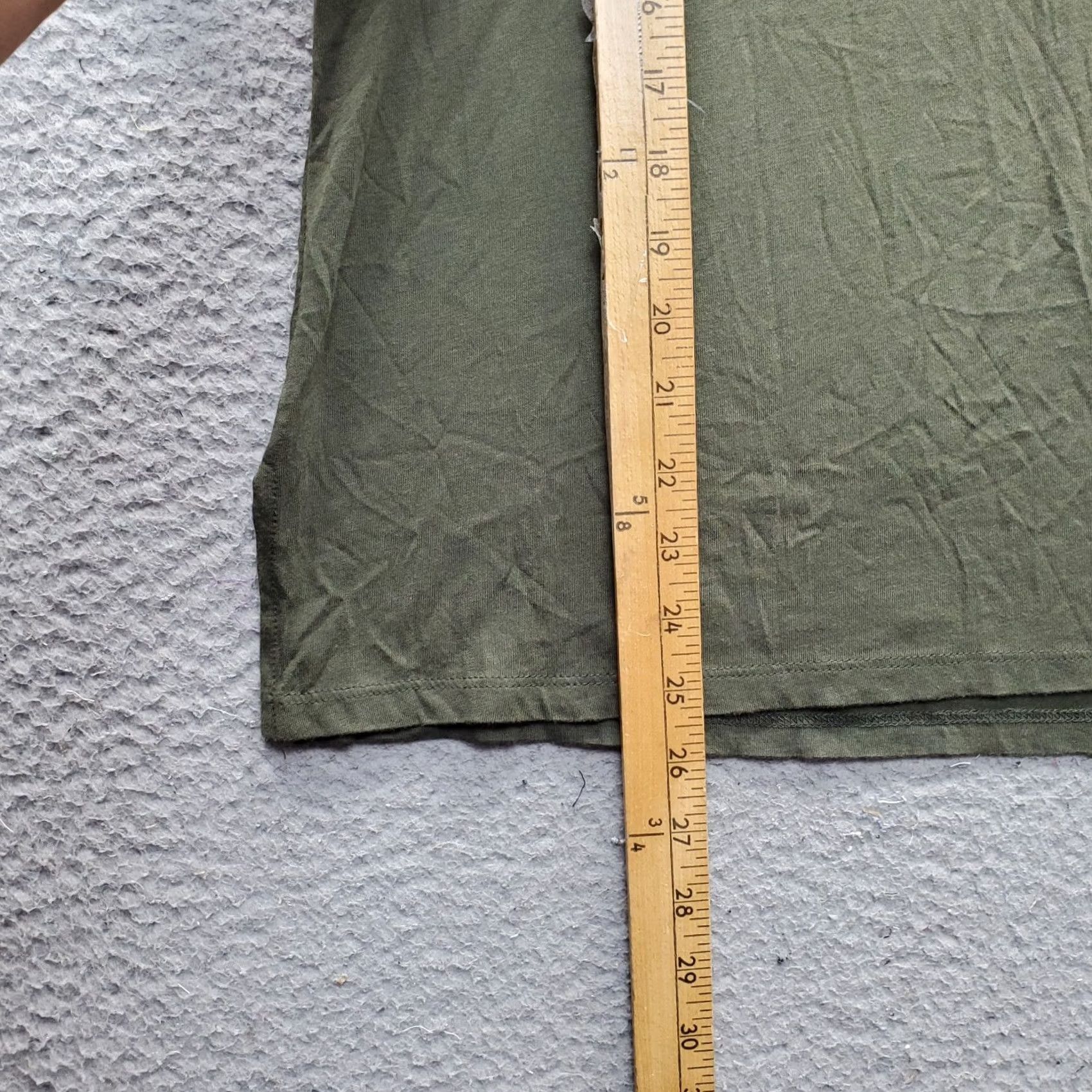Michael Kors Michael Kors Blouse Womens L Green Round Neck Pullover Slit Sleeve Tee Top Size L / US 10 / IT 46 - 3 Thumbnail