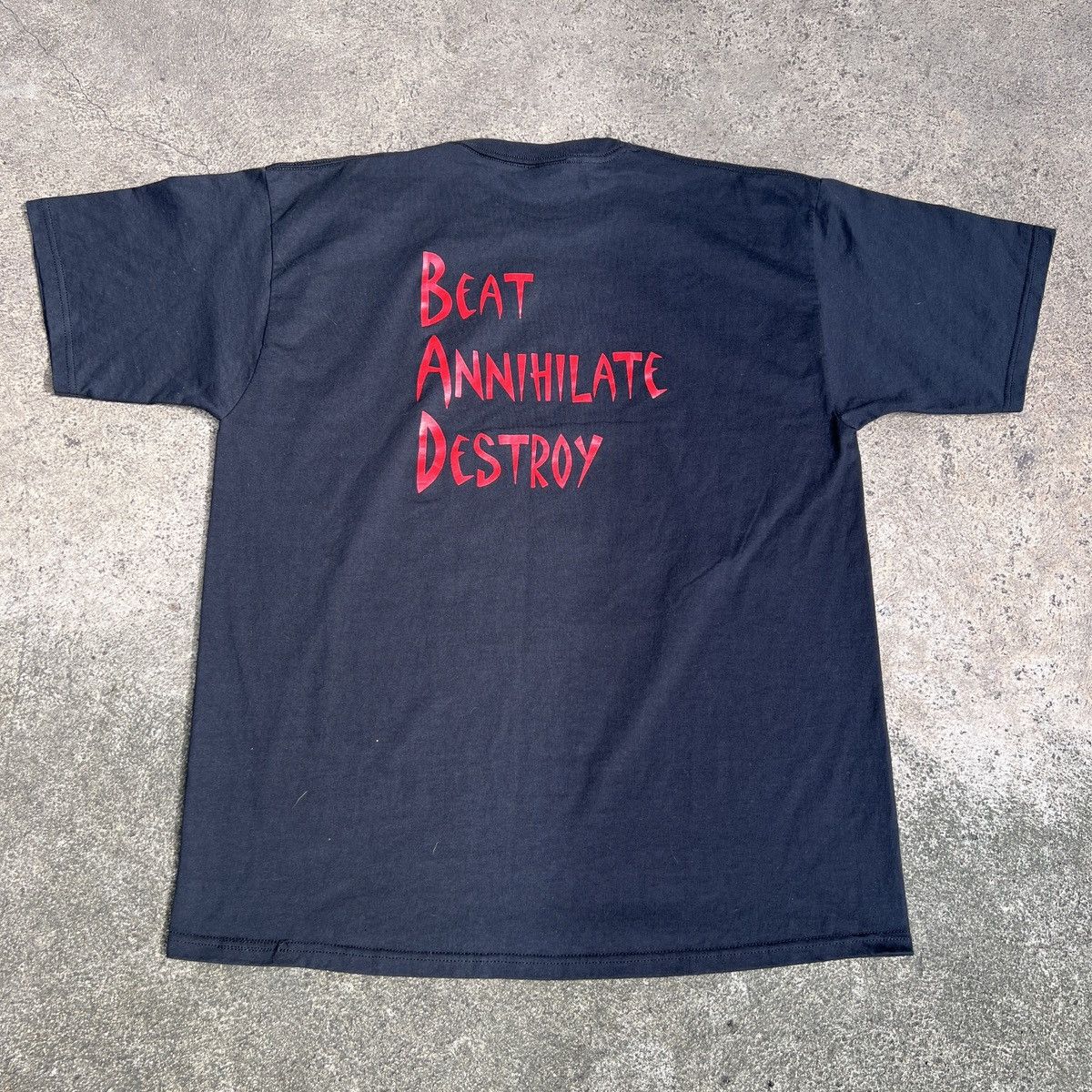 Other Vintage Y2K BIG COTTON THE BAD BUTCHER Promo Tee XL Graphic Size US XL / EU 56 / 4 - 5 Thumbnail