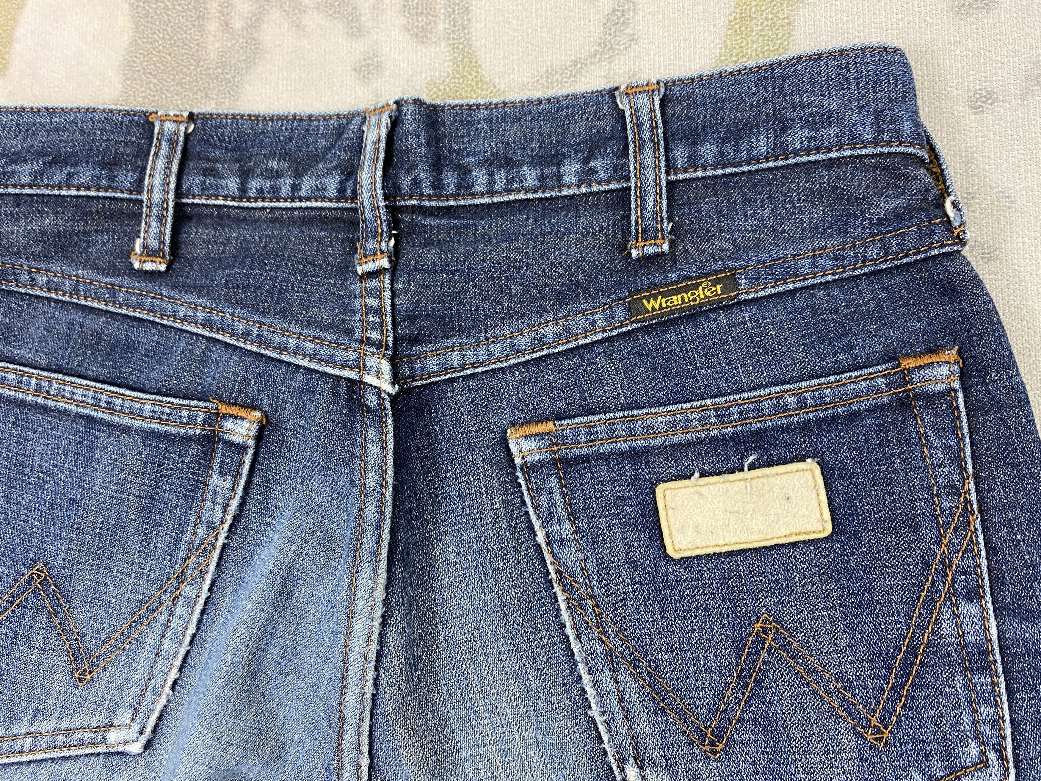 If Six Was Nine Vintage Wrangler Flare Boot Cut Jeans 29x29 Denim- JN3690 Size US 29 - 10 Thumbnail