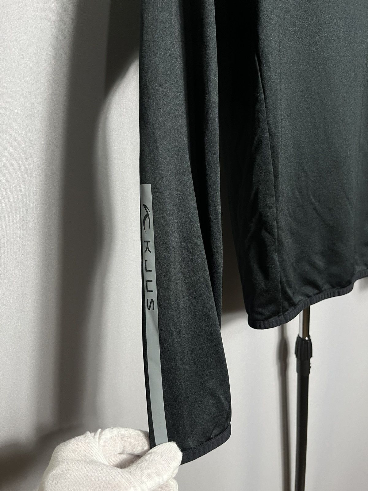 KJUS Kjus Half Zip 1/4 Track Black Long Sleeve Thermo Men's Size US L / EU 52-54 / 3 - 4 Thumbnail