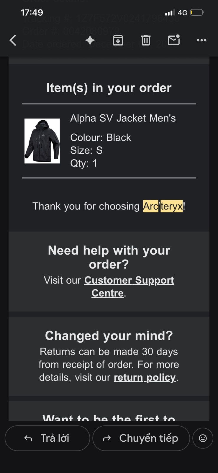 Arc'teryx Arcteryx Alpha Sv Size US S / EU 44-46 / 1 - 10 Thumbnail