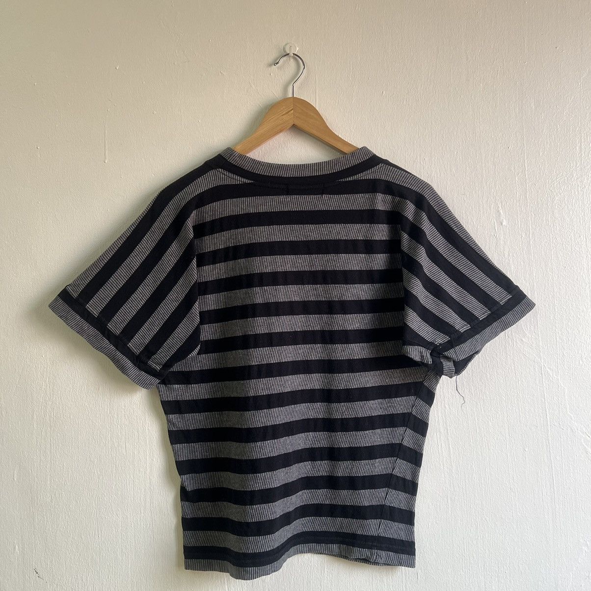 Issey Miyake × Japanese Brand PLANTATION BY ISSEY MIYAKE STRIPE TEE Size US S / EU 44-46 / 1 - 7 Thumbnail