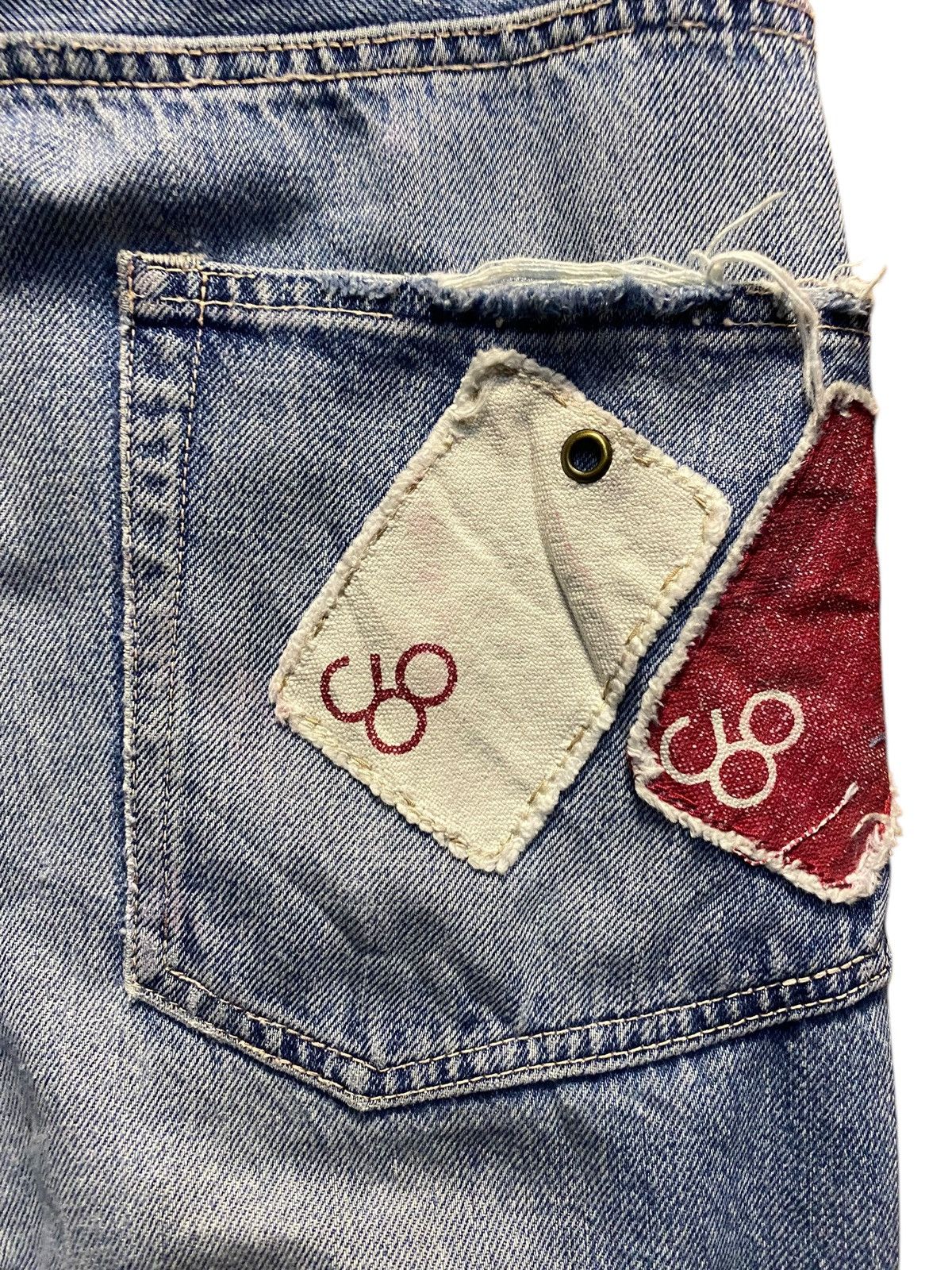 Johnbull Johnbull Kojima Japan Reconstructed Denim Selvedge Jeans Size US 32 / EU 48 - 14 Thumbnail