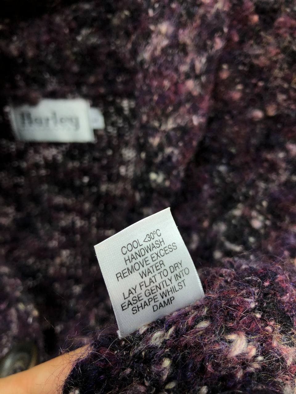 Harley of Scotland Harley of Scotland womens wool cardigan sweater Large Size L / US 10 / IT 46 - 10 Thumbnail