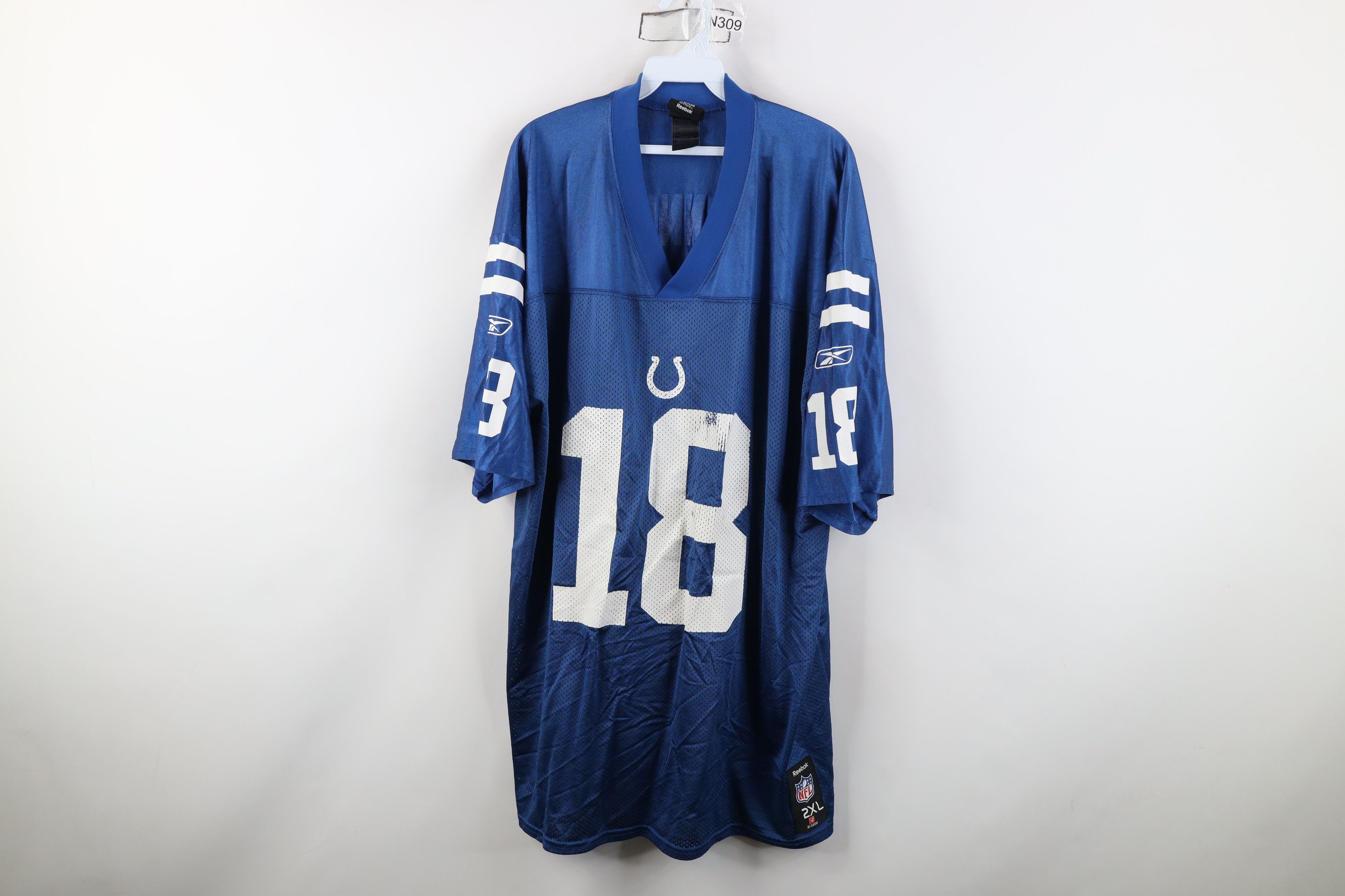 Reebok Vintage Reebok Peyton Manning Indianapolis Colts Jersey Size US XXL / EU 58 / 5 - 1 Thumbnail