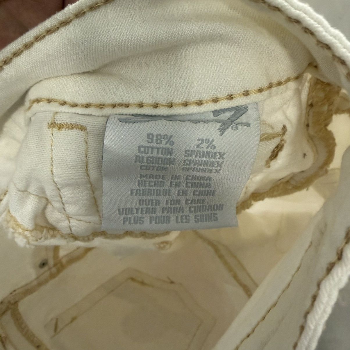 Seven 7 Seven7 White Denim Shorts Women’s Size 8 Size 30" / US 8 / IT 44 - 5 Thumbnail