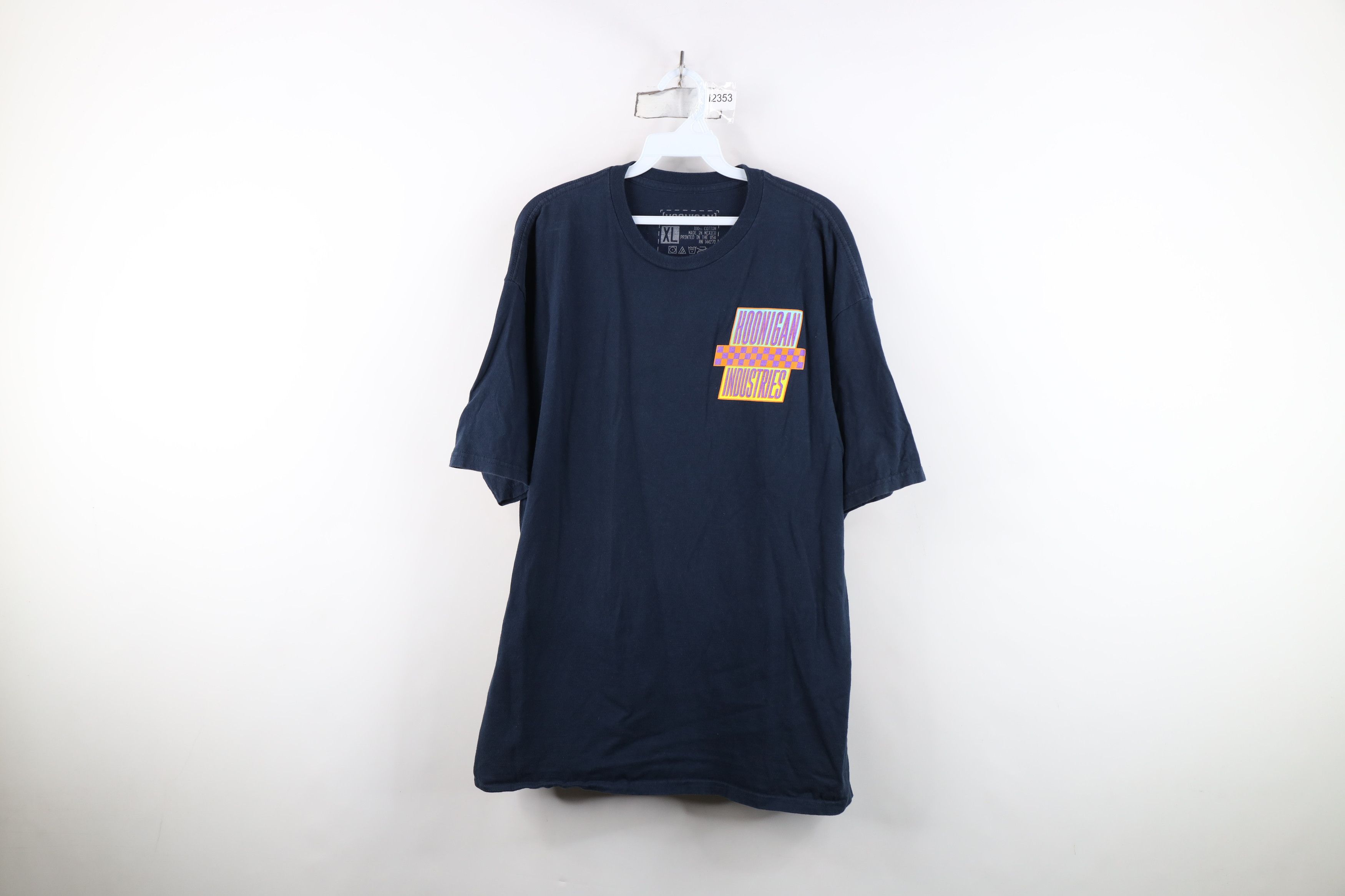 Vintage Hoonigan Industries Spell Ken Block Rally Car Racing T-Shirt Size US XL / EU 56 / 4 - 1 Thumbnail