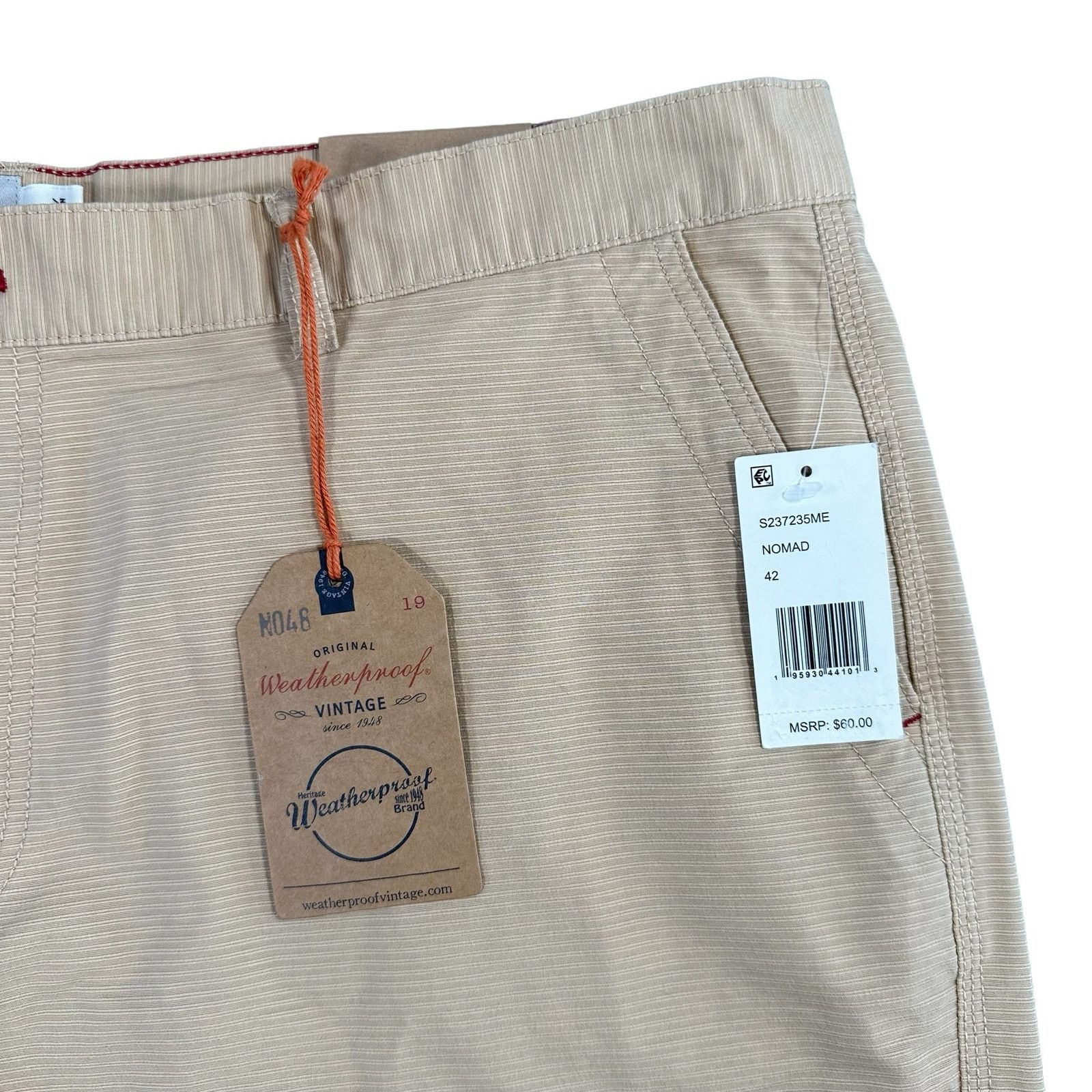 Weatherproof Weatherproof Vintage 9" Ottoman Short In Nomad Size 42 $60 Size US 42 / EU 58 - 6 Thumbnail
