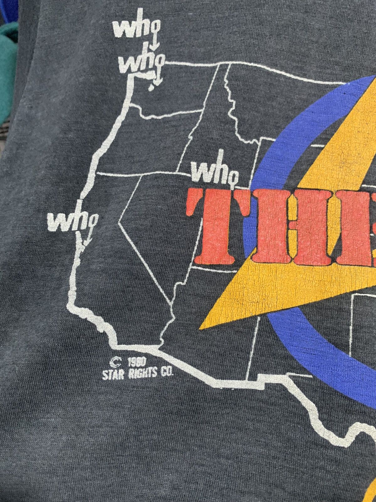 Band Tees × Vintage Vintage 80’s The Who Tshirt Size US L / EU 52-54 / 3 - 8 Thumbnail