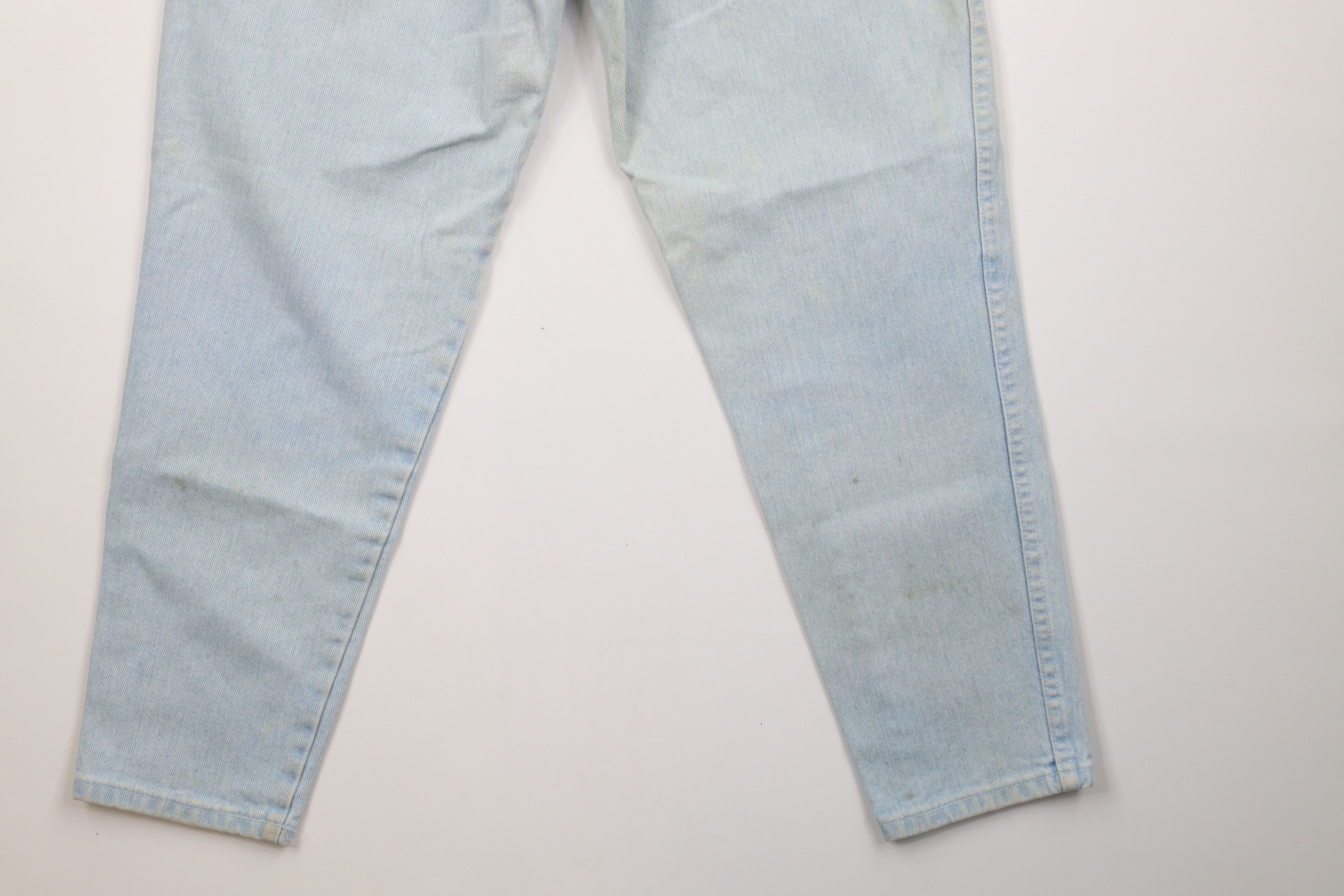 Vintage Vintage 90s Streetwear Tapered Leg Denim Jeans Blue Size 32" / US 10 / IT 46 - 11 Thumbnail