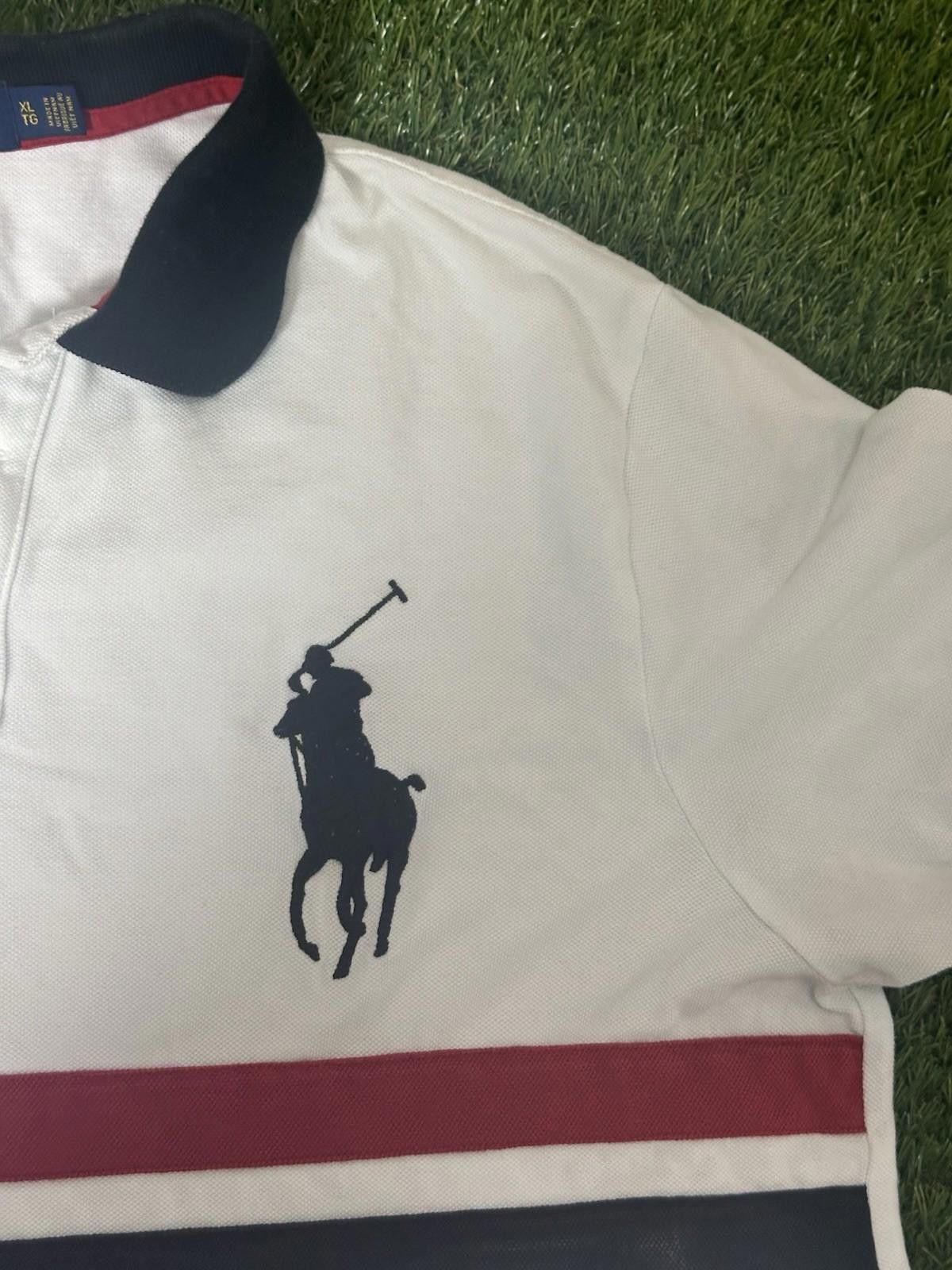 Polo Ralph Lauren Polo Ralph Lauren White Custom Slim Fit XL Size US XL / EU 56 / 4 - 5 Thumbnail