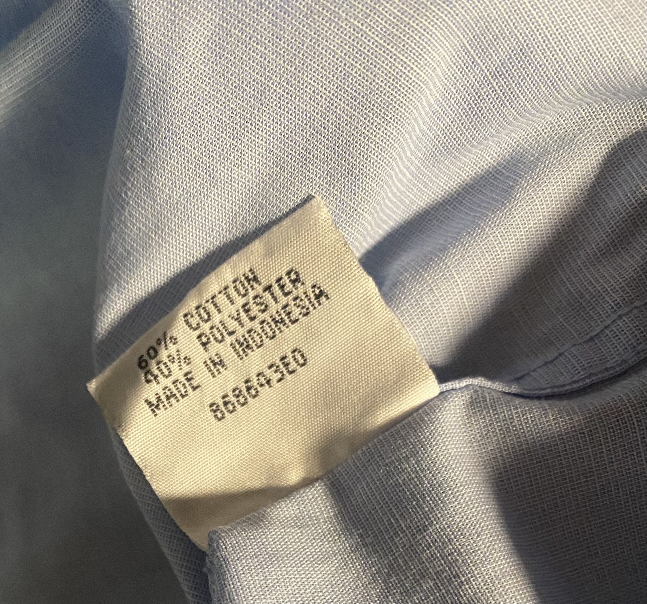 Balmain Vintage BALMAIN Plain Blue Button Up Shirt M397 Size US L / EU 52-54 / 3 - 10 Thumbnail