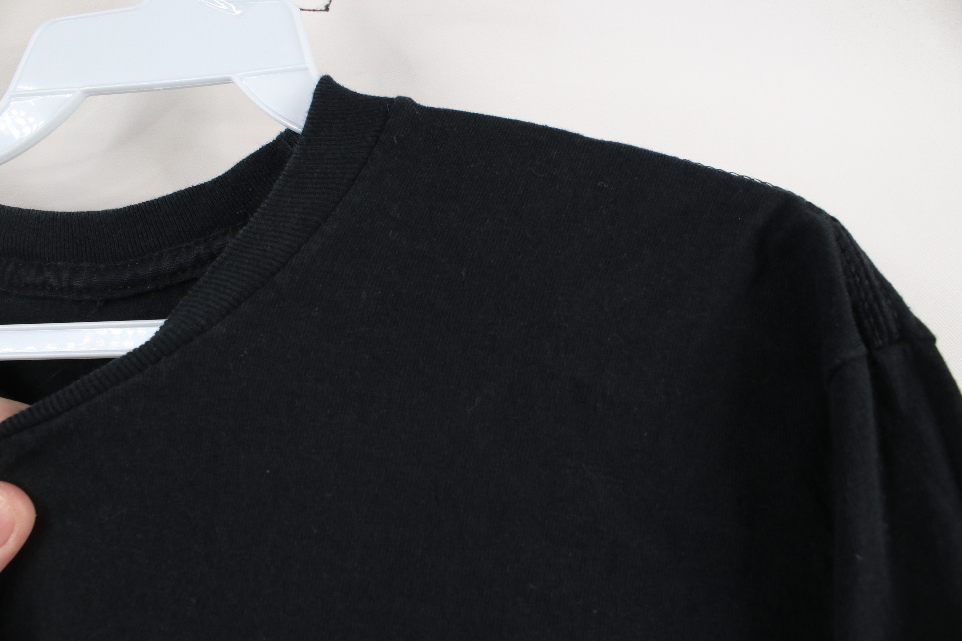Vintage Vintage 90s Streetwear Long Sleeve T-Shirt Black Cotton Size US M / EU 48-50 / 2 - 6 Thumbnail