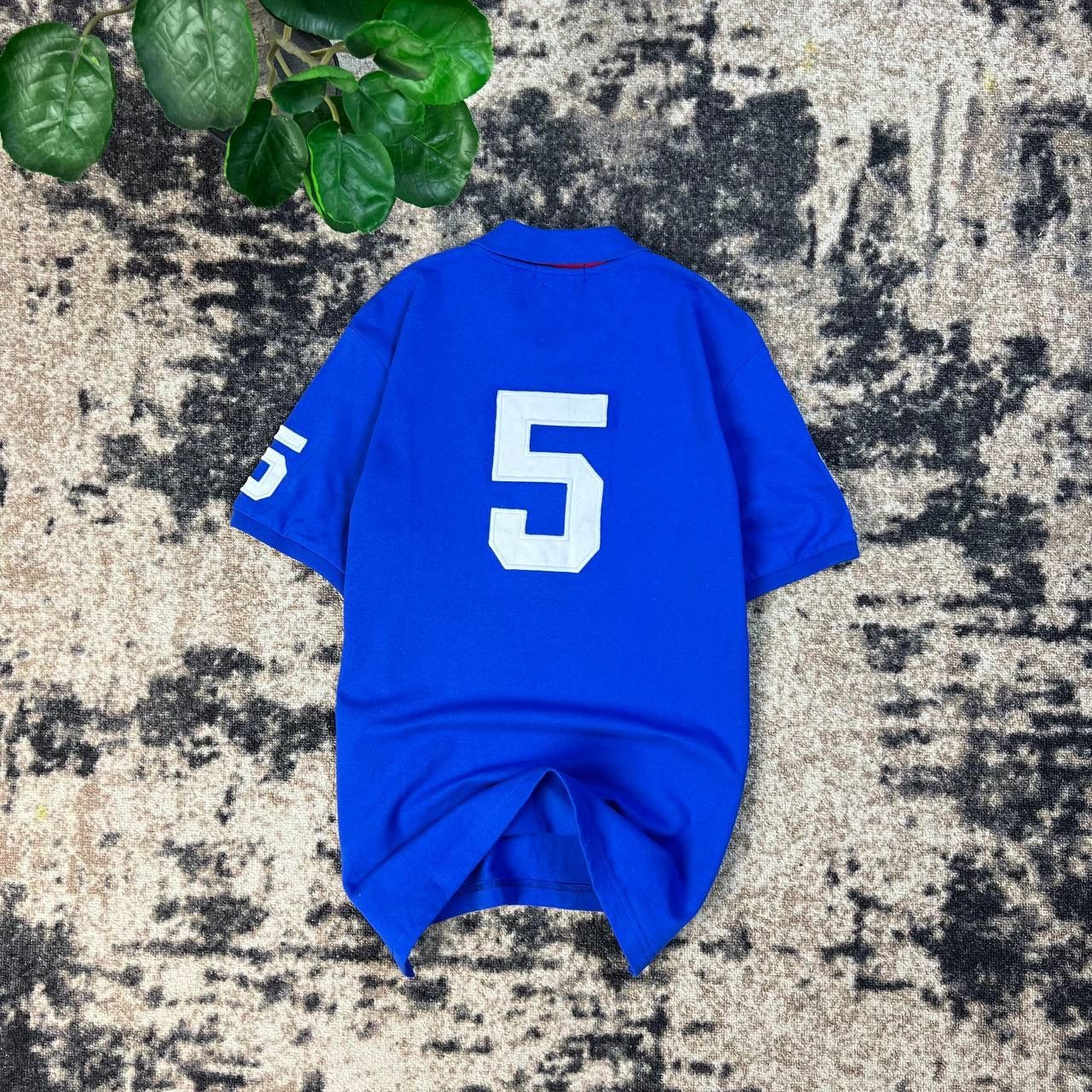 Polo Ralph Lauren Polo Ralph Lauren Luxury Big Logo Chief Keef Rugby T-Shirt Size US M / EU 48-50 / 2 - 2 Thumbnail