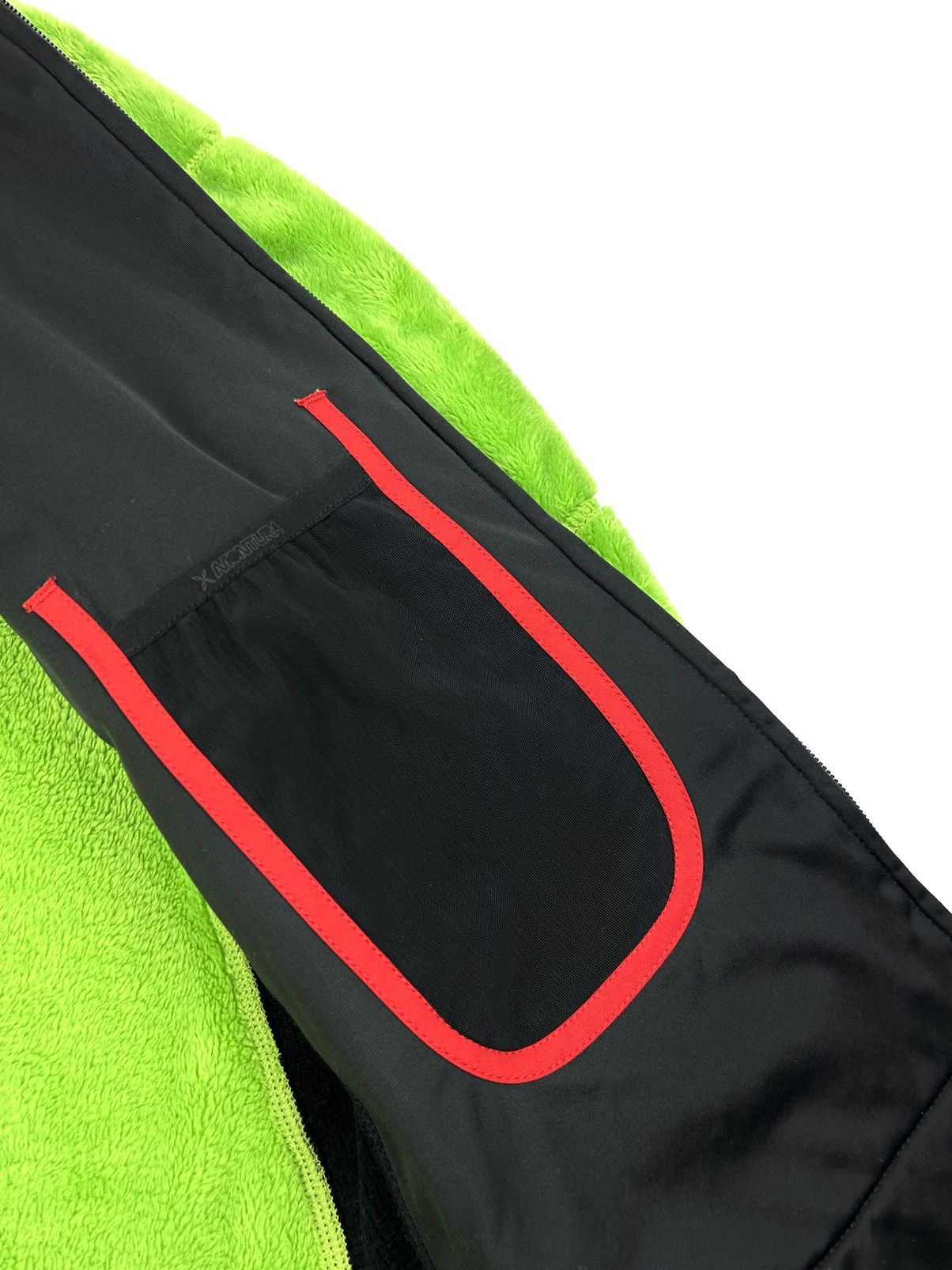 Vintage Rare MONTURA GRINCH Neon Green Zip Fleece Jacket Vintage Size US M / EU 48-50 / 2 - 13 Thumbnail