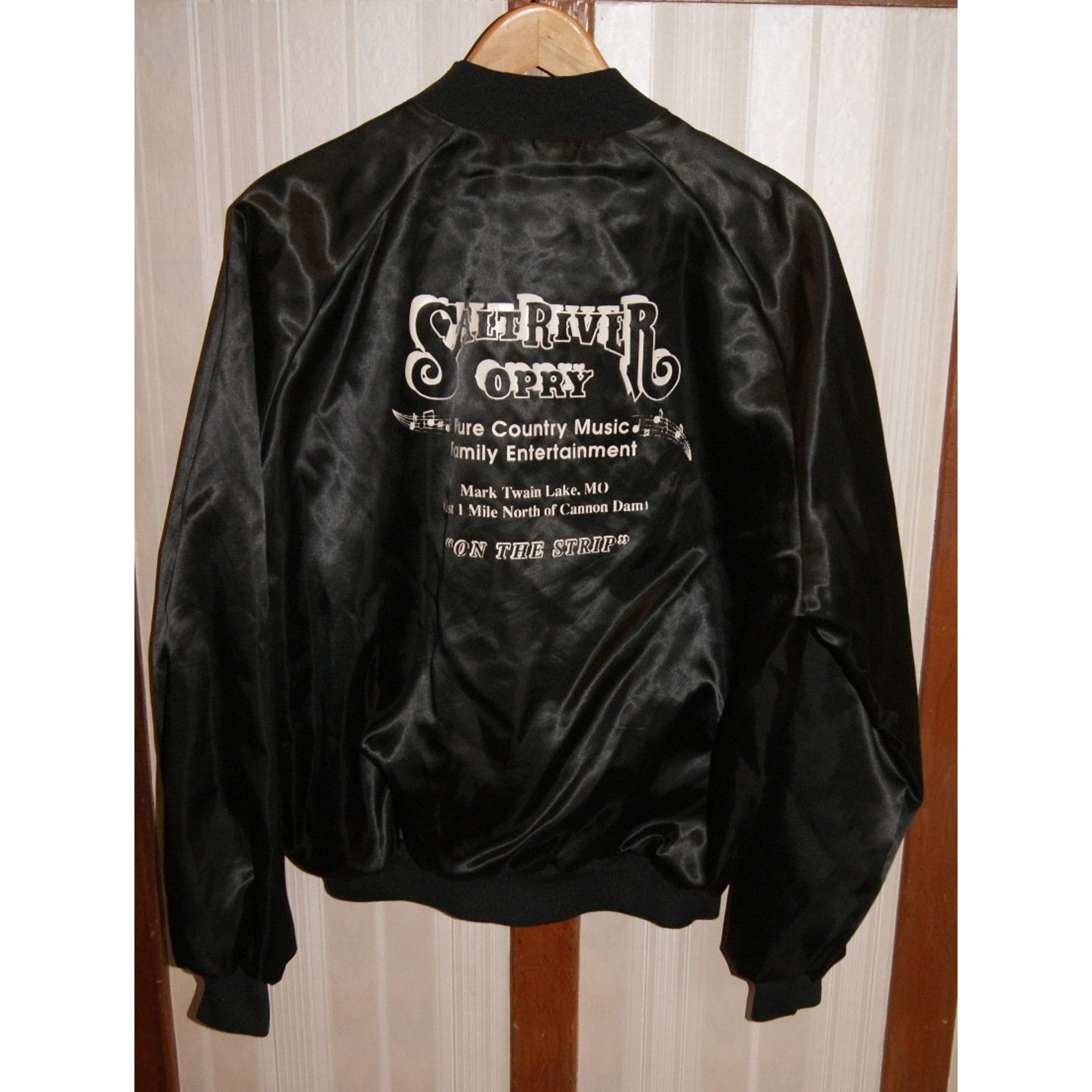 Vintage VTG Salt River Opry Country Music 2XL Satin Bomber Jacket Size US XXL / EU 58 / 5 - 2 Thumbnail