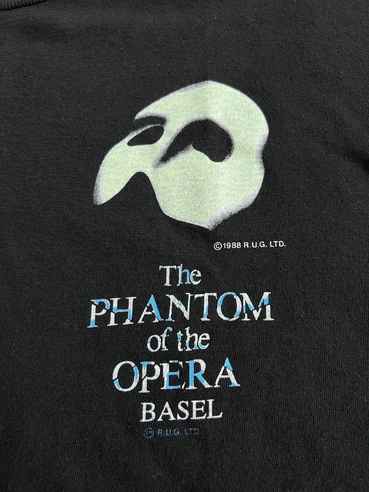 Band Tees 1988 The Phantom Of the Opera Vintage Single Stitch T-shirt Size US S / EU 44-46 / 1 - 6 Thumbnail