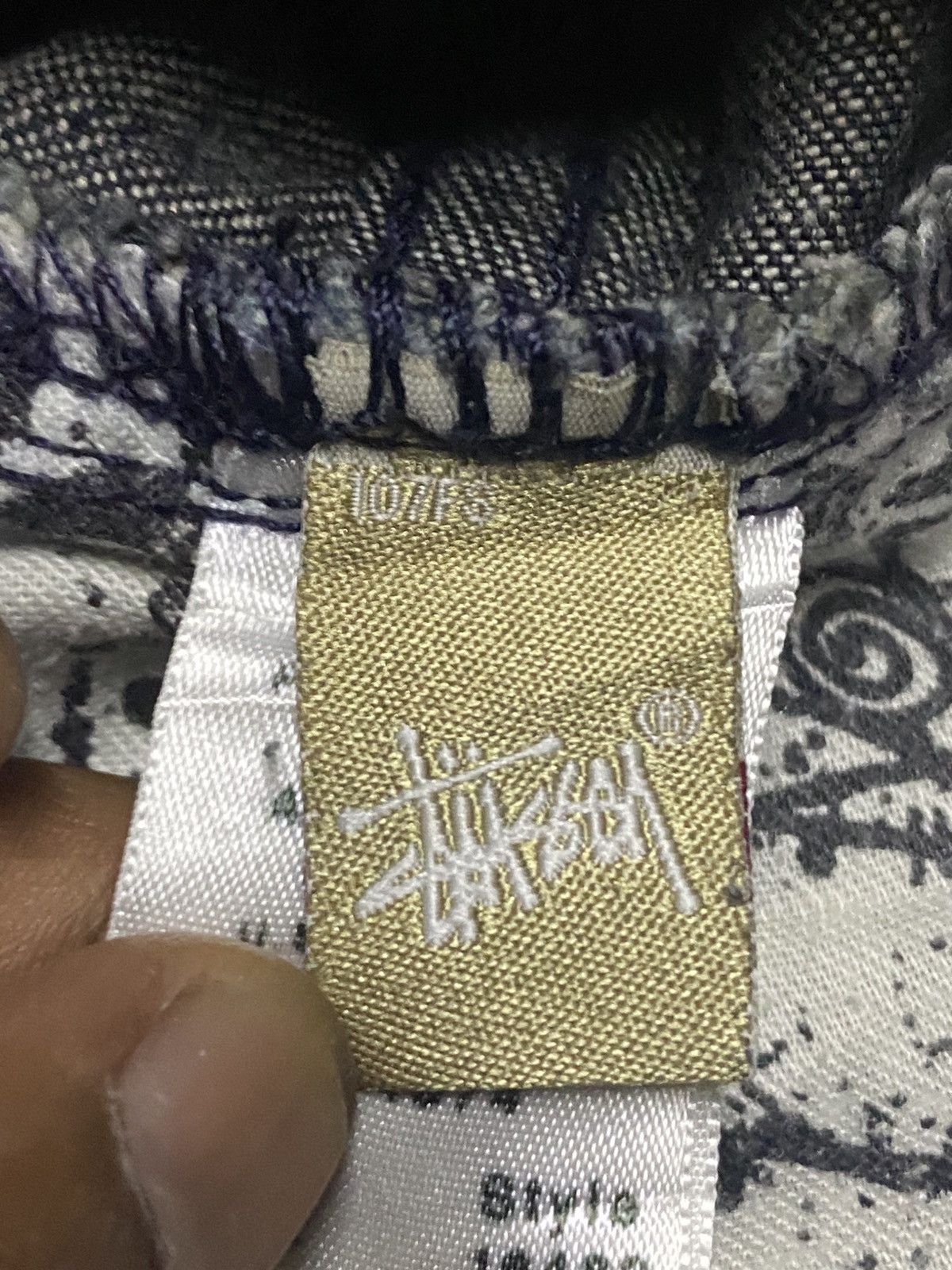 Stussy Vintage Stussy Garment WorkGear Mud Wash Baggy Jeans Size US 35 - 19 Thumbnail
