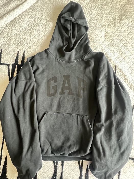 Gap Yeezy Gap Engineered by Balenciaga Dove Hoodie Washed Black