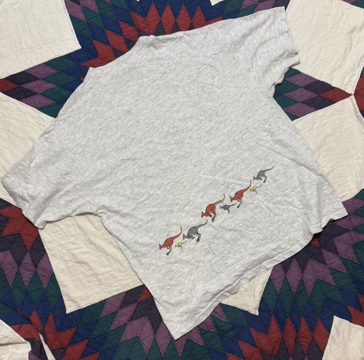Hanes 90s singlestitch San Diego Wild Animal Park grey Tee rare Size US XL / EU 56 / 4 - 7 Thumbnail