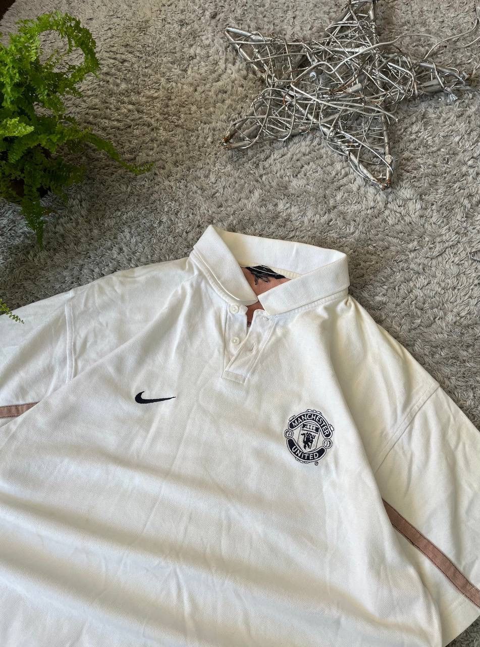 Nike × Vintage 00s Nike T-Shirt Streetwear Vintage Manchester United Rare Size US L / EU 52-54 / 3 - 3 Thumbnail