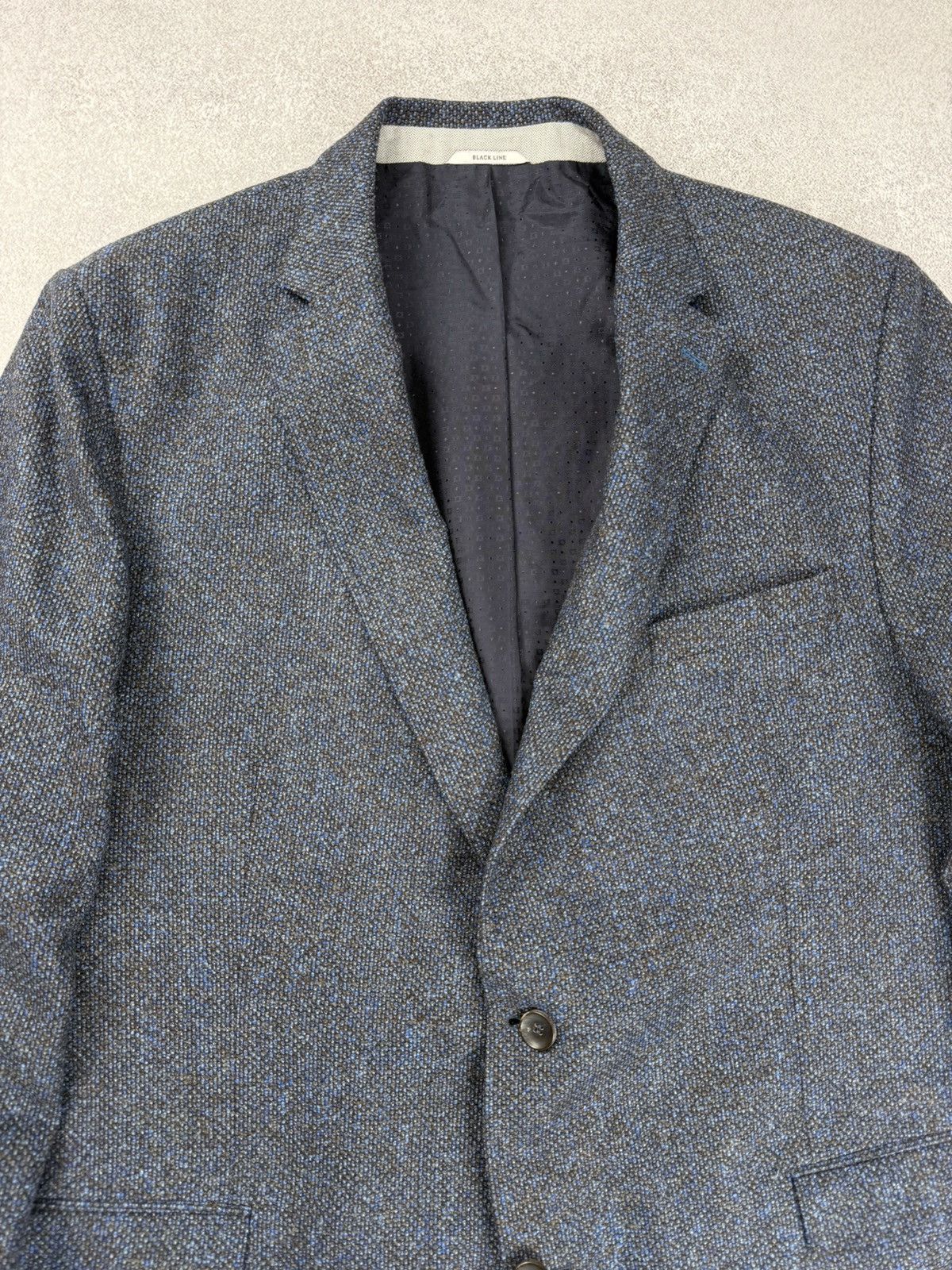 Other Carl Gross Black Line Wool Blazer Jacket Size 48R Size 48R - 5 Thumbnail