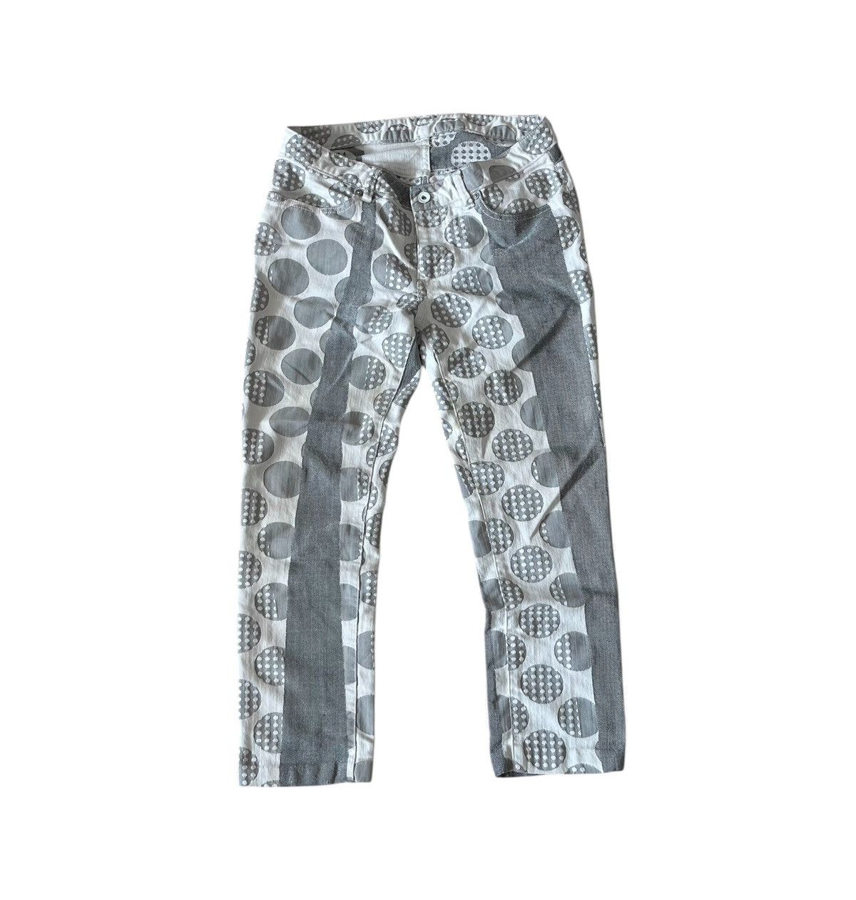 Issey Miyake Vintage issey miyake multi pattern abstract trousers Size US 30 / EU 46 - 1 Thumbnail