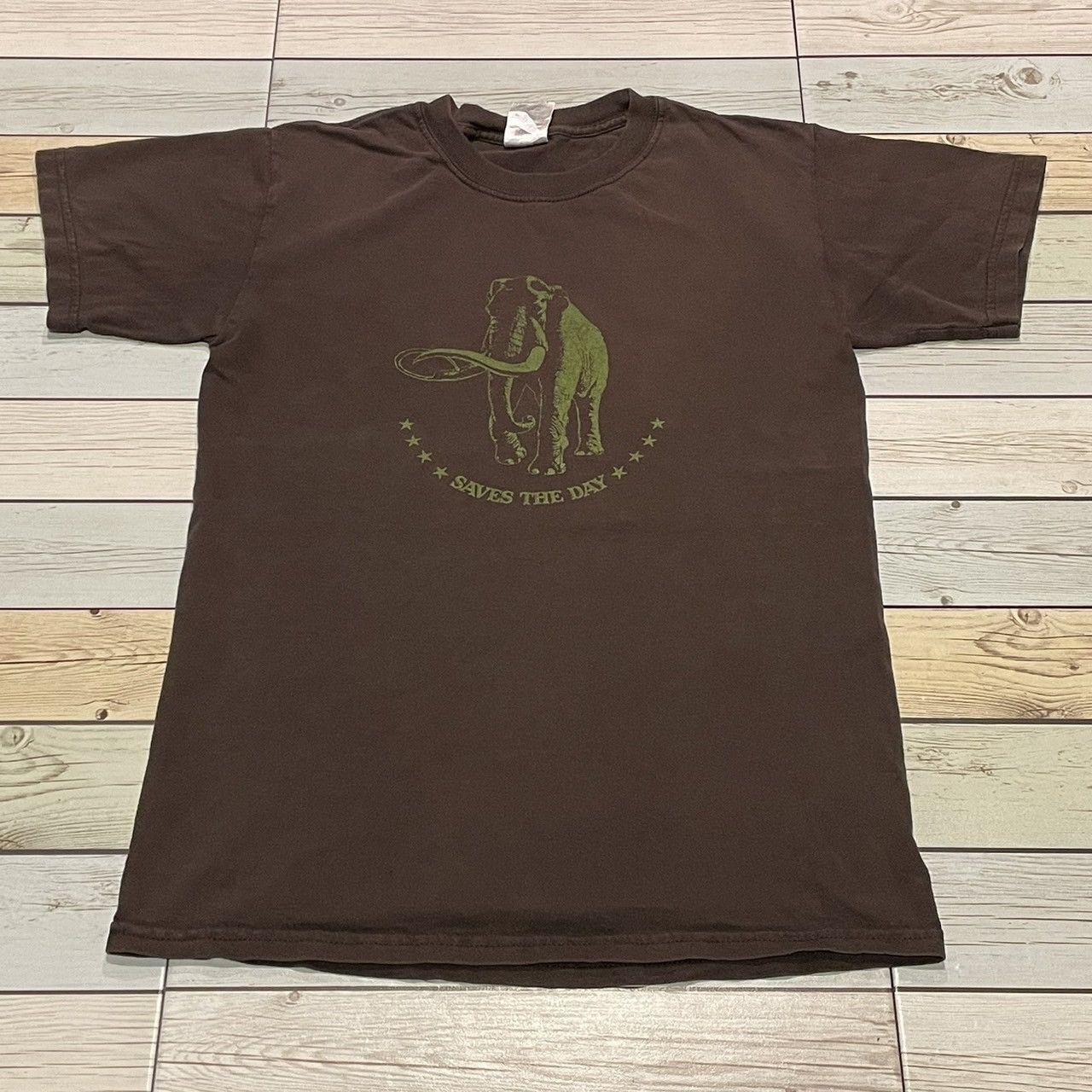 Rare Vintage Saves The Day Emo Band Tour Tee