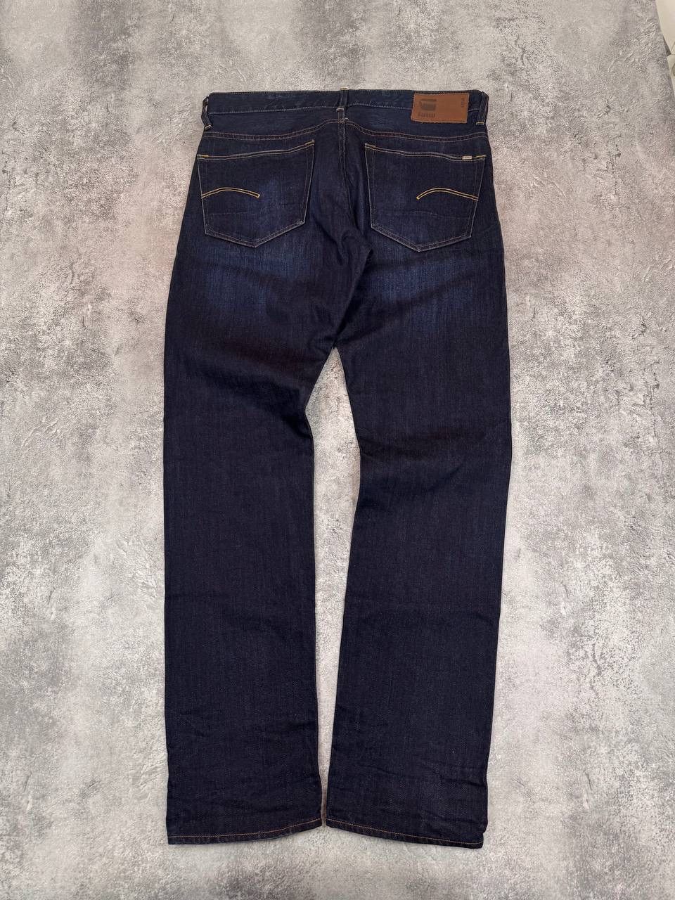G-Star G-Star RAW Men's 3301 Tapered Jeans Denim Pants Dark Blue Size US 36 / EU 52 - 1 Thumbnail