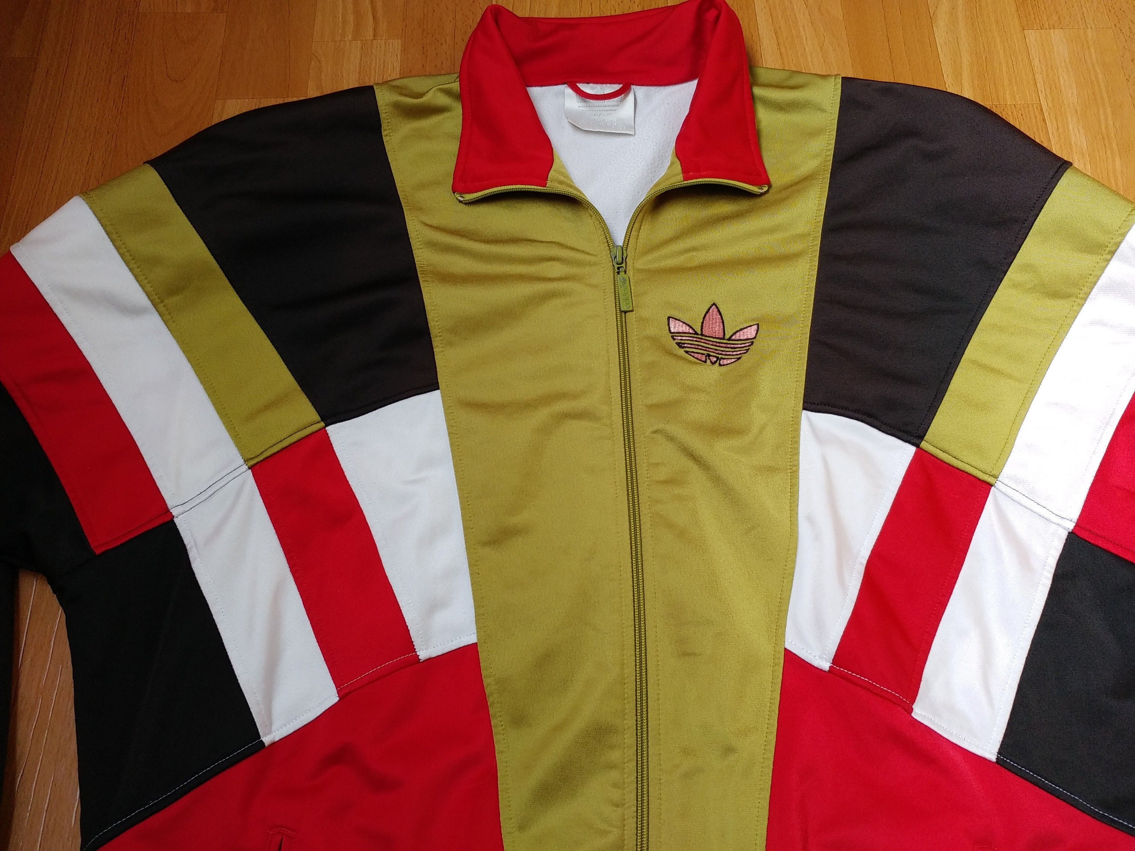 Adidas × Vintage ADIDAS jacket, vintage Adidas Team 90s hip hop 1990s size L Size US L / EU 52-54 / 3 - 12 Thumbnail
