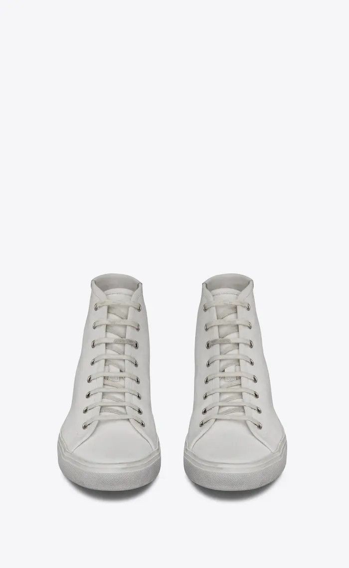 o1bcso1str1225 Malibu Mid Top Sneaker in White