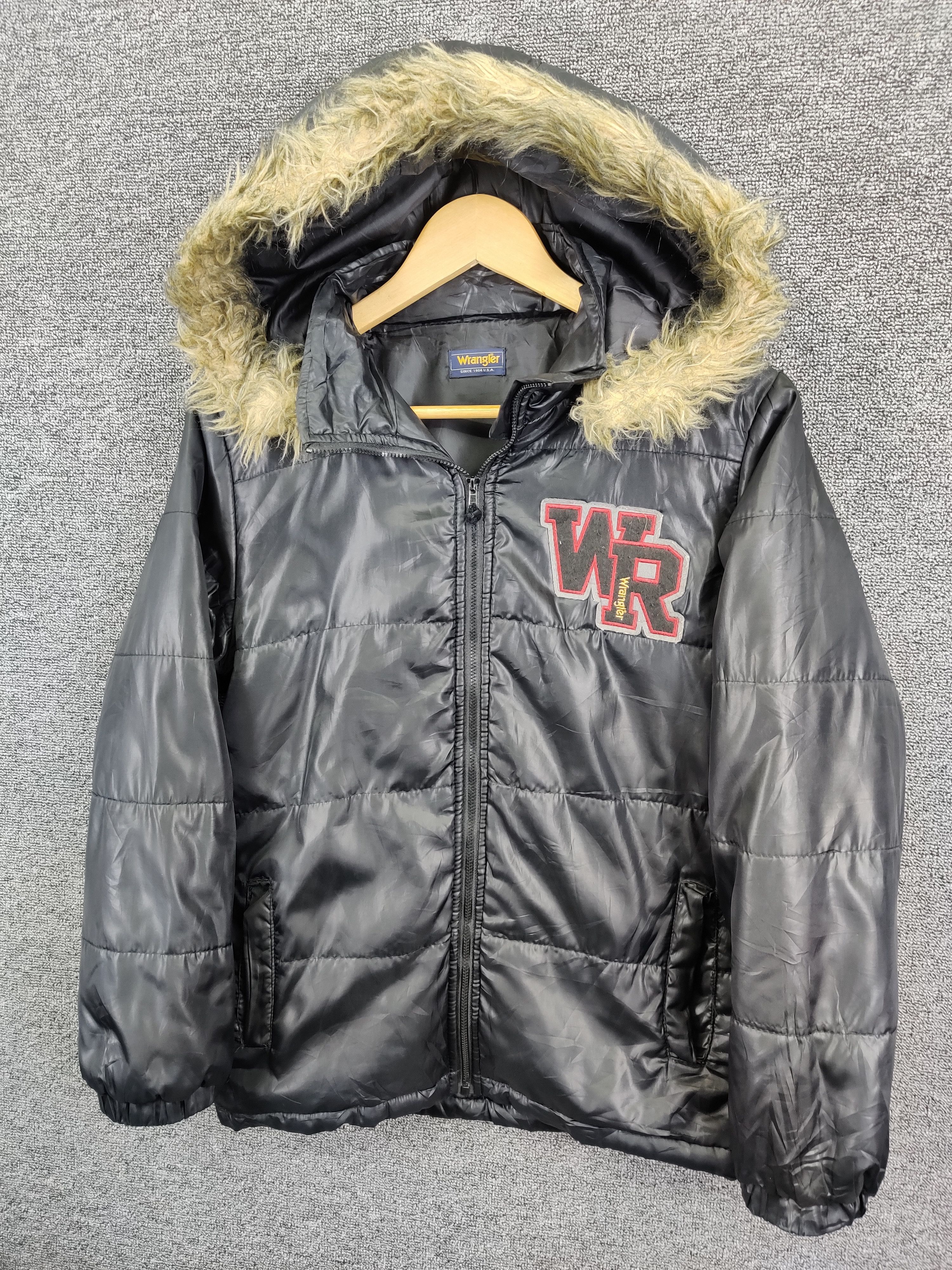 Wrangler Vintage 90s Wrangler Puffer Fur Jacket Size US M / EU 48-50 / 2 - 2 Thumbnail