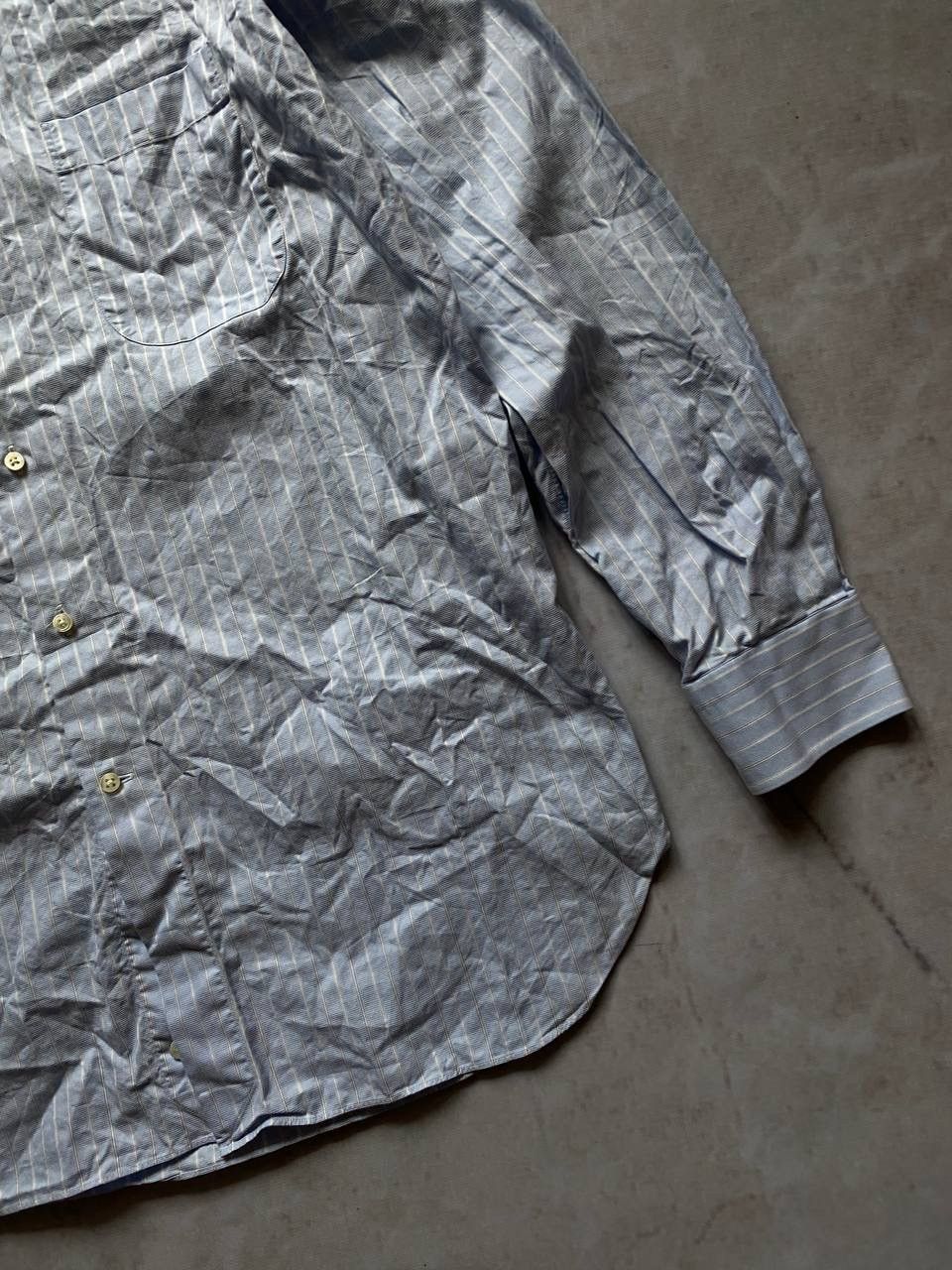 Ermenegildo Zegna × Vintage Vintage Ermenegildo Zegna Shirt Oldmoney Style Size US M / EU 48-50 / 2 - 3 Thumbnail