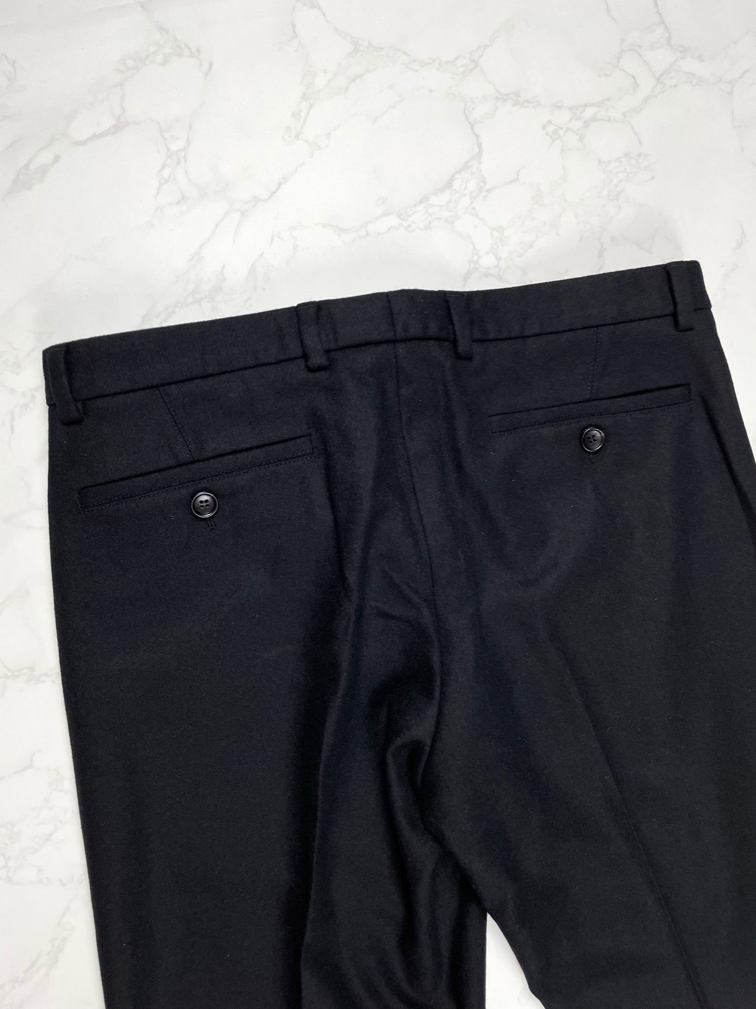 Gucci 🔥70% OFF🔥 [SALE] Gucci Black Wool Casual Pants Size US 30 / EU 46 - 15 Thumbnail