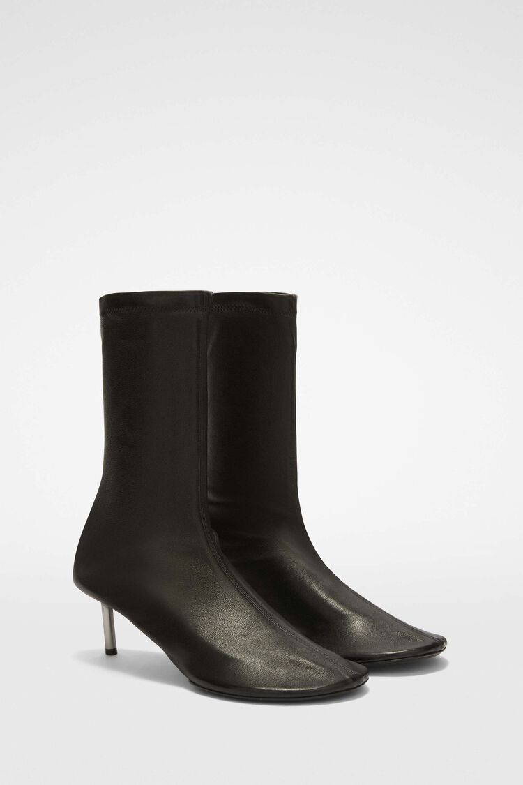 Jil Sander o1w1db10825 Ankle Boots in Black Size US 11 / IT 41 - 3 Thumbnail
