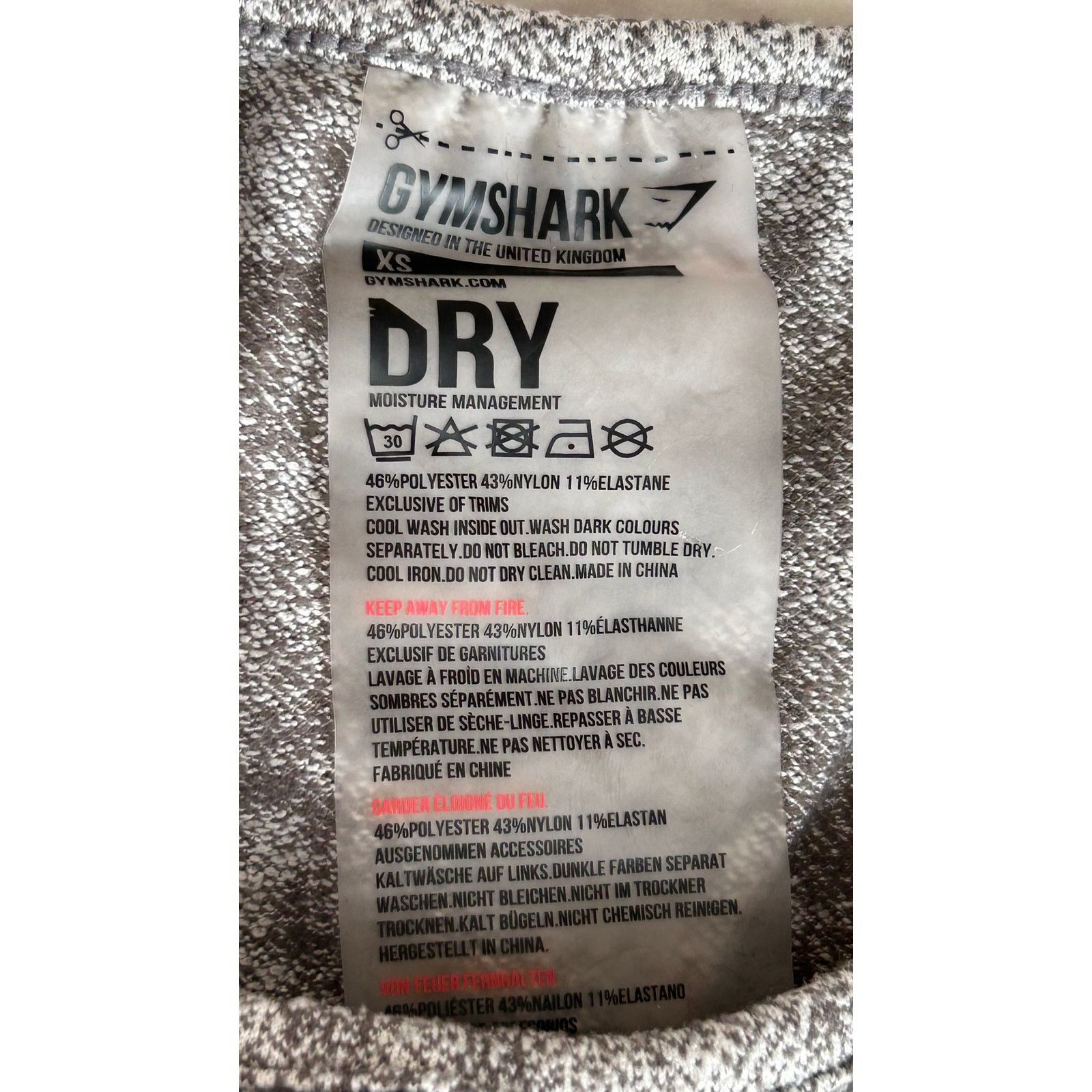 Gymshark GYMSHARK | Athletic Yoga Long Sleeve Keyhole Crop Top | XS Size XS / US 0-2 / IT 36-38 - 3 Thumbnail