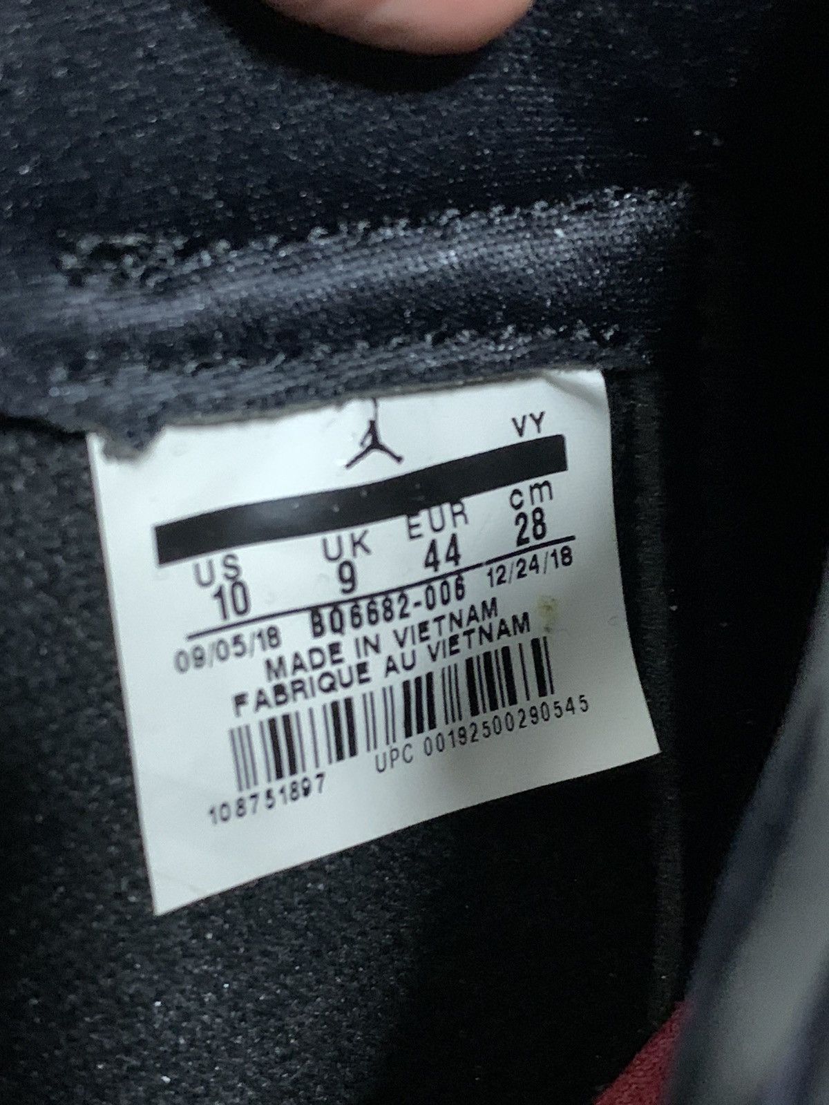 Nike Air Jordan 1 High OG Defiant Size 10 Size US 10 / EU 43 - 7 Thumbnail