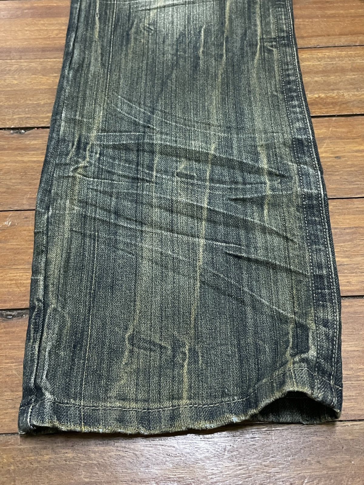 FUSAI Very Rare Vintage Japanese Brand Fusai Flash Jeans 2000s Size US 34 / EU 50 - 5 Thumbnail