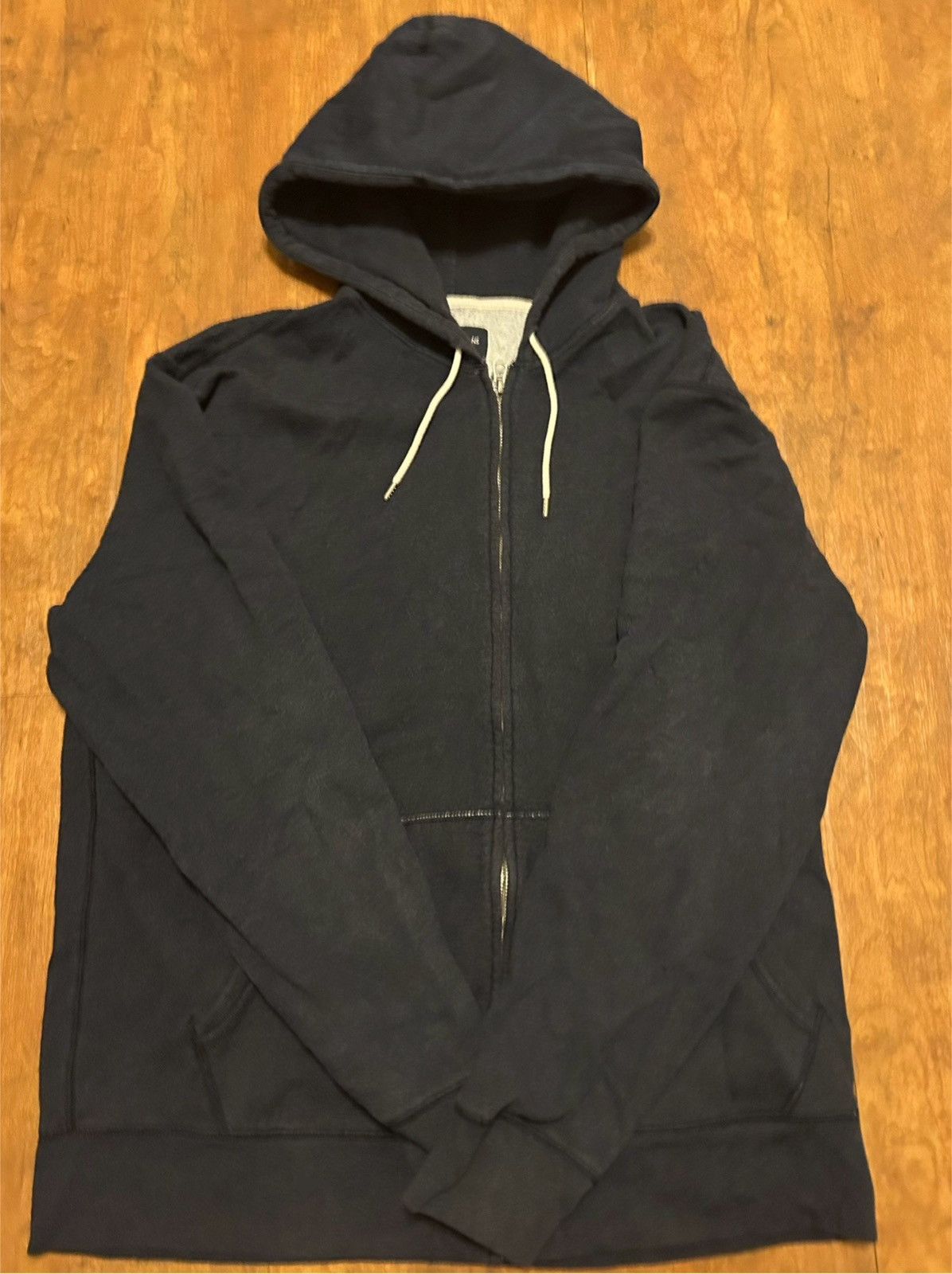 Vintage Vintage black stitched hoodie Size US L / EU 52-54 / 3 - 1 Preview