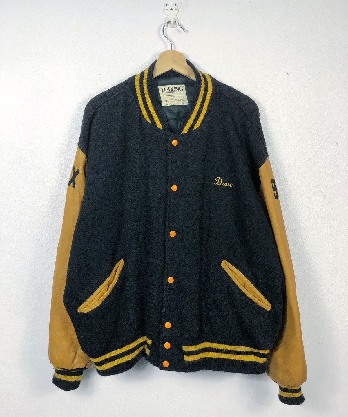 Delong Vintage Delong West Milford Marching Band Varsity Jacket Size US XL / EU 56 / 4 - 3 Thumbnail
