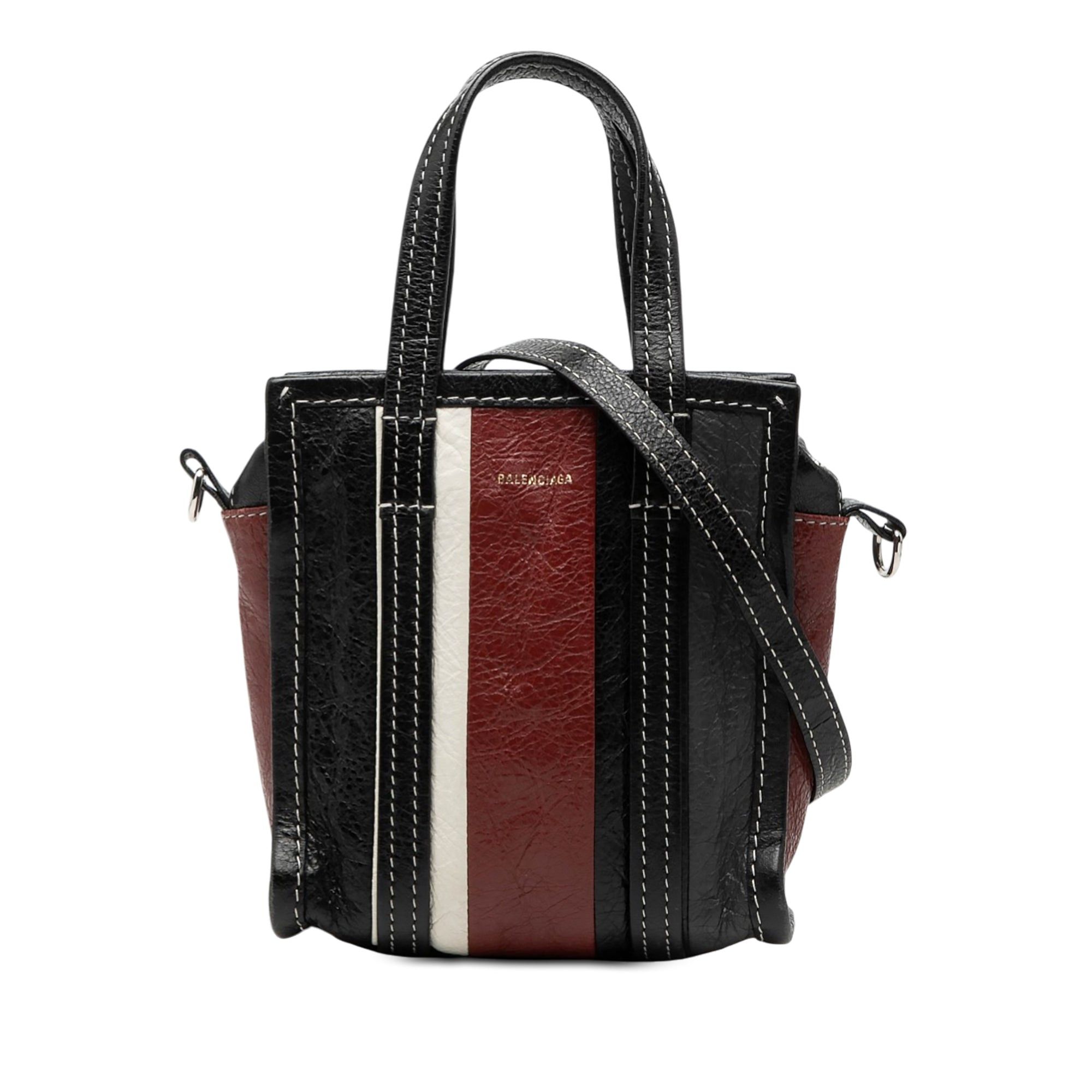 Balenciaga XXS Lambskin Bazar Shopper Satchel Size ONE SIZE - 1 Thumbnail