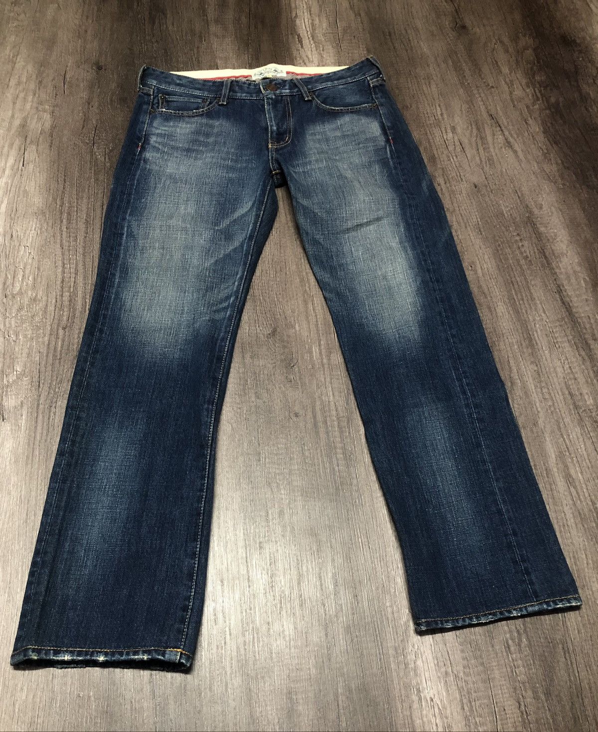 Designer × Japanese Brand × Vintage Vintage Chesty Buckle Back Denim Jeans Japanese Brand Size US 32 / EU 48 - 22 Thumbnail