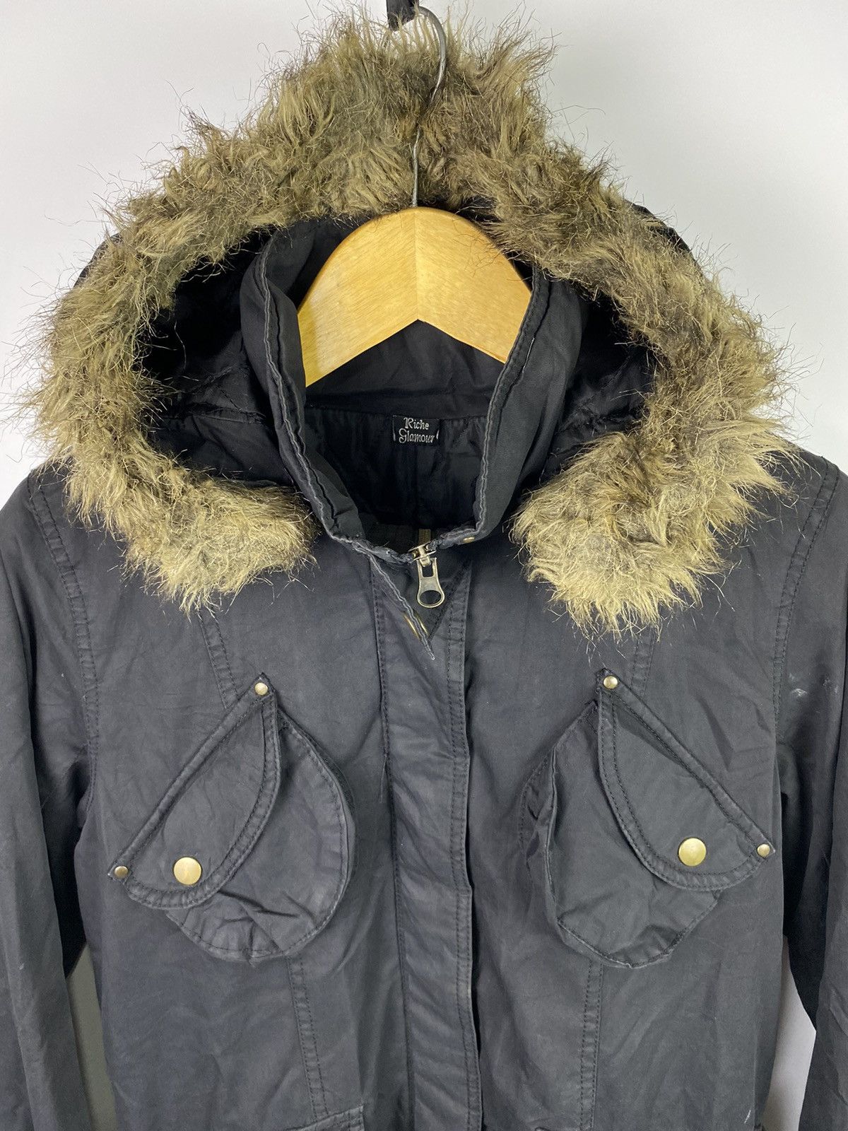 If Six Was Nine Fur bono jacket riche glamour ifsixwasnine lgb style Size US M / EU 48-50 / 2 - 7 Thumbnail