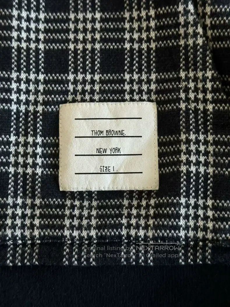 Thom Browne Thom Browne Plaid Zip-up Hoodie Jacket Size US S / EU 44-46 / 1 - 4 Thumbnail