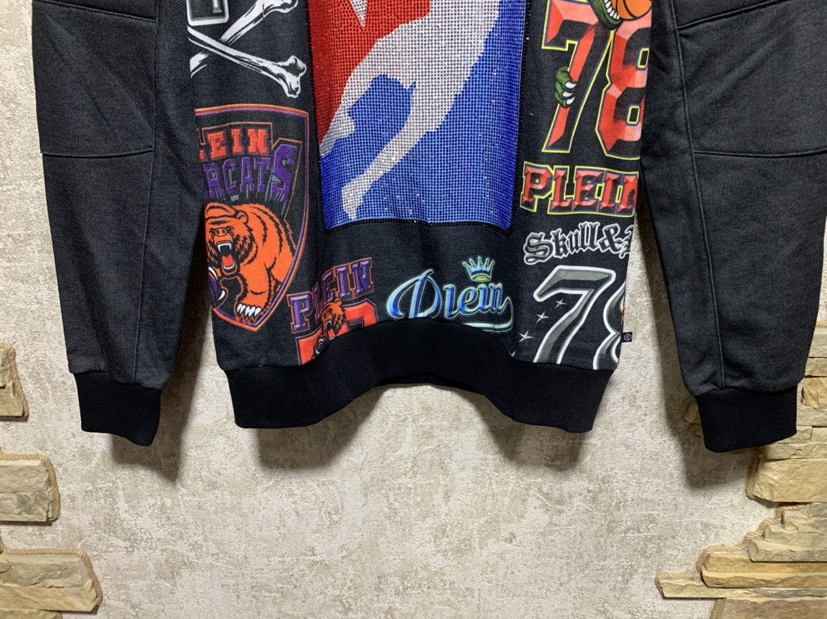 Philipp Plein Philipp Plein basketball rhinestone printed sweatshirt Size US L / EU 52-54 / 3 - 4 Thumbnail