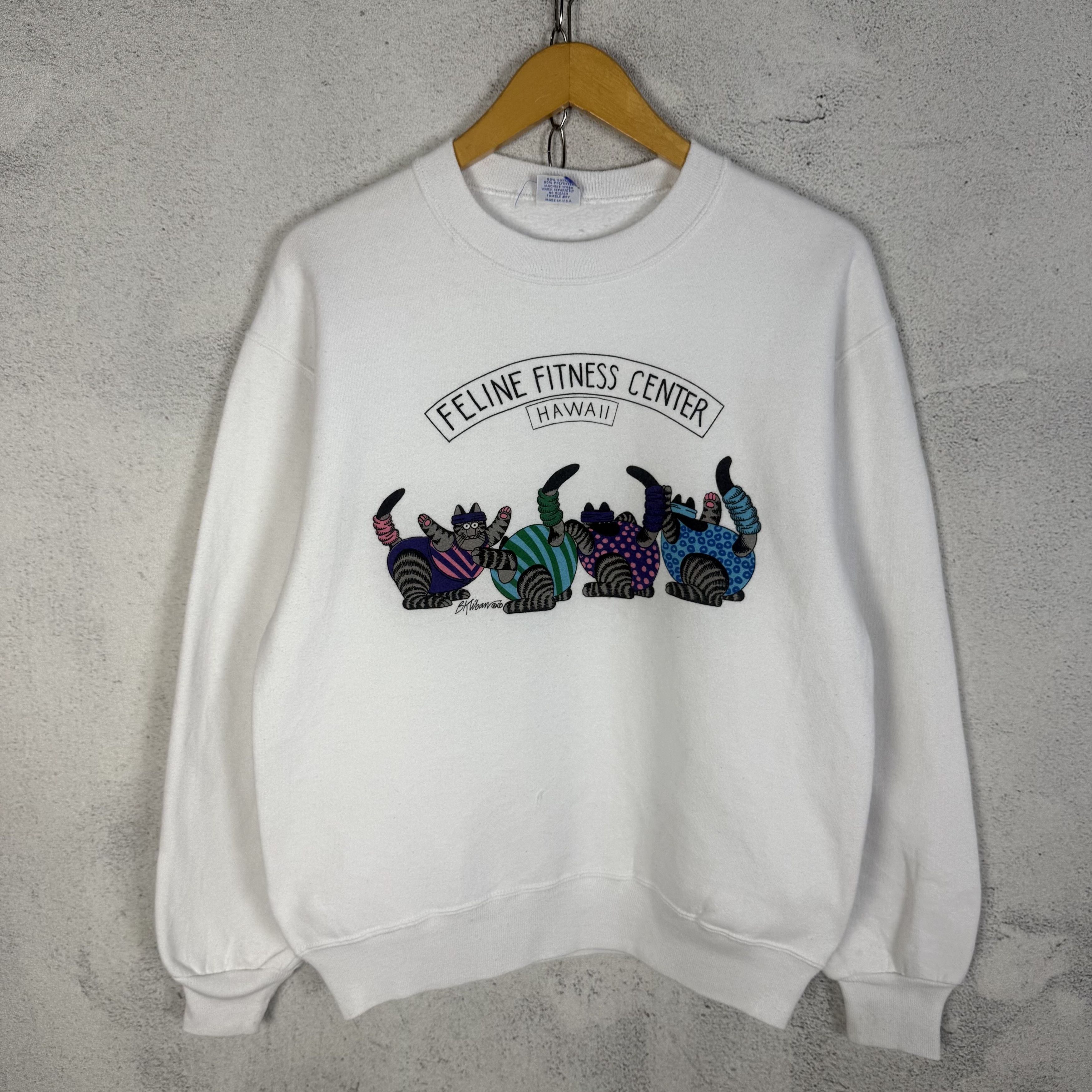Vintage Vintage Crazy Shirts Sweatshirt Crewneck Size US S / EU 44-46 / 1 - 1 Thumbnail