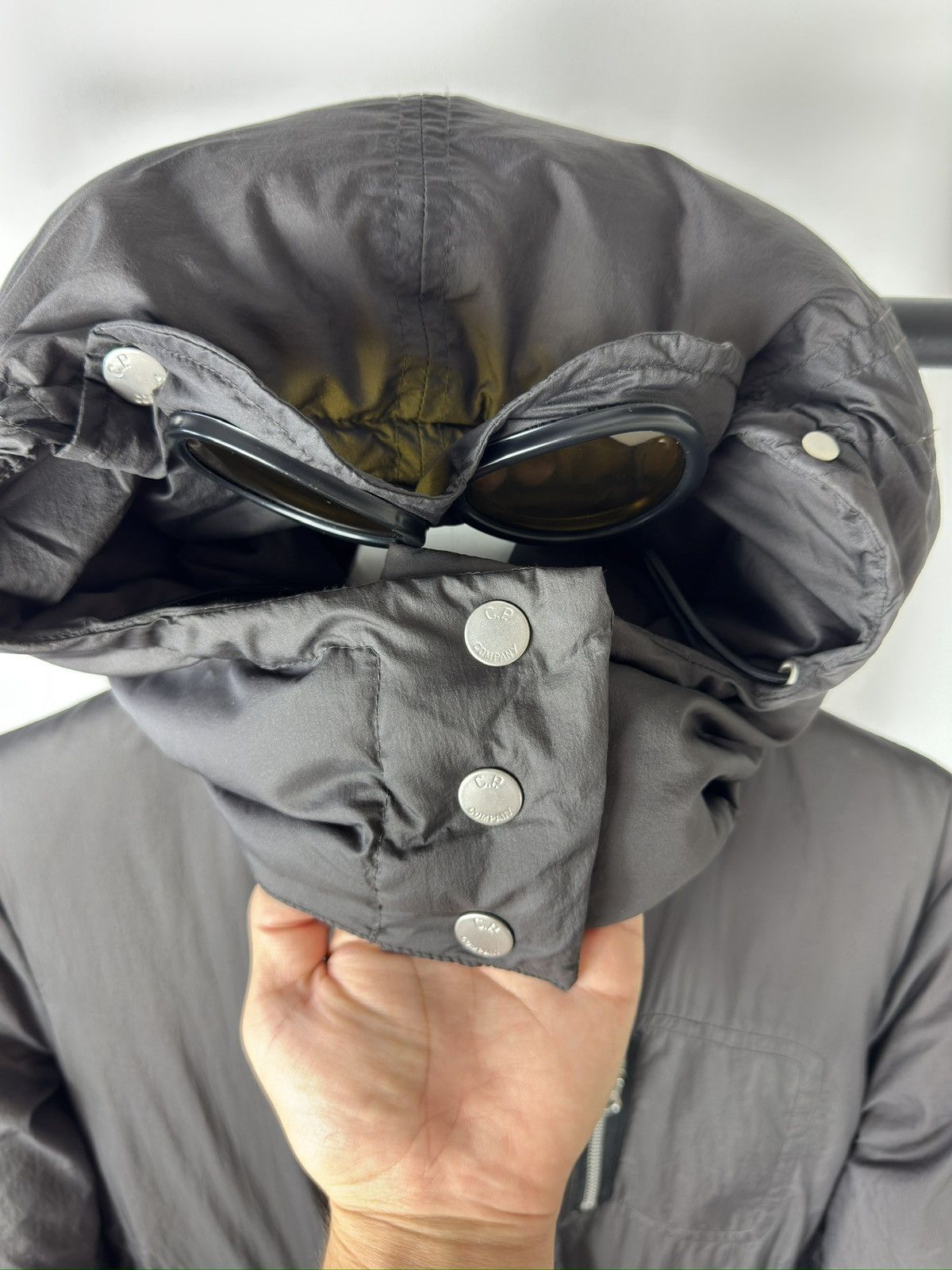 C.P. Company RARE - C.P. Company - Google Down Jacket Pioma Doca Vintage Size US S / EU 44-46 / 1 - 9 Thumbnail